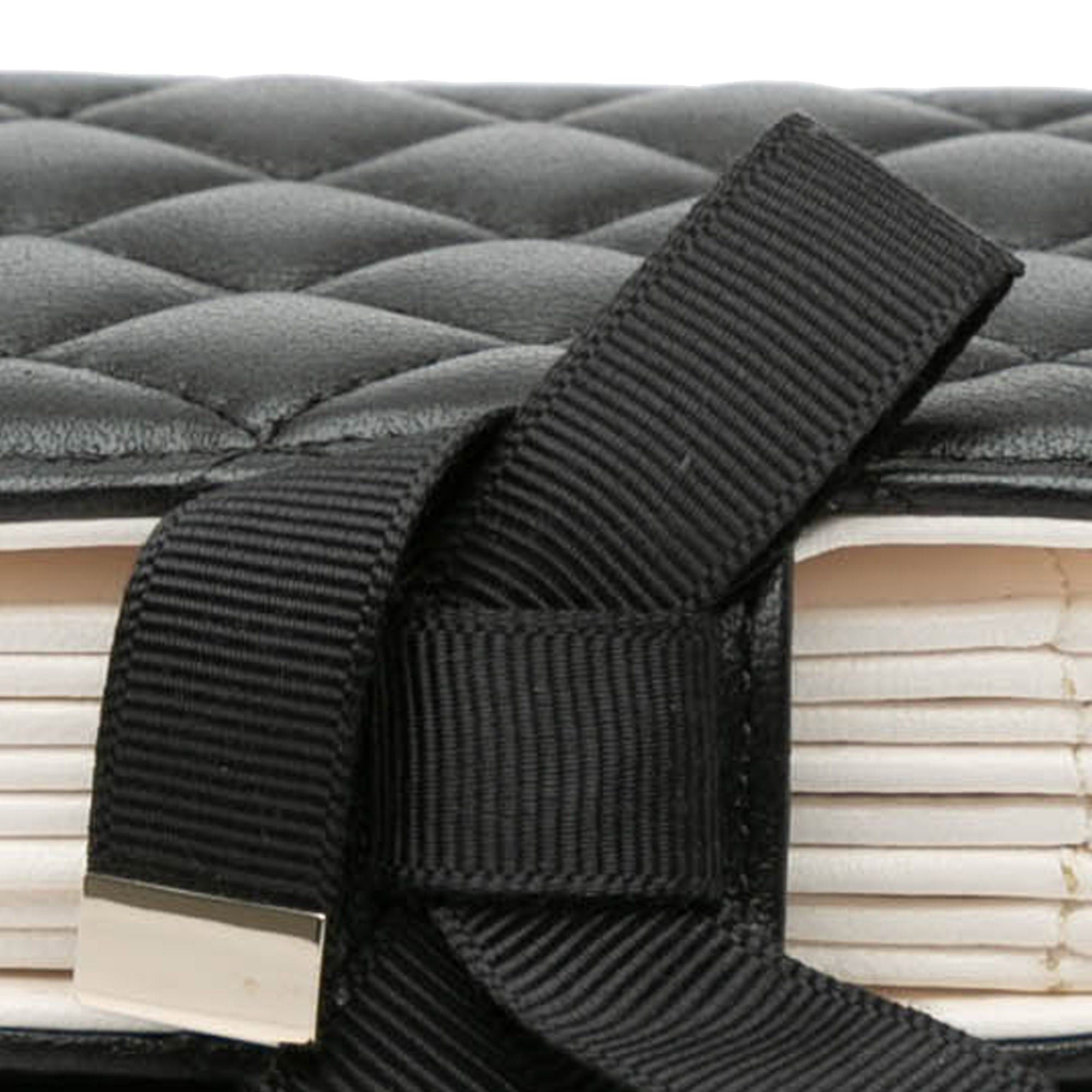 Chanel Chanel Quilted Lambskin Book Card Holder On Chain Black Size ONE SIZE - 8 Thumbnail