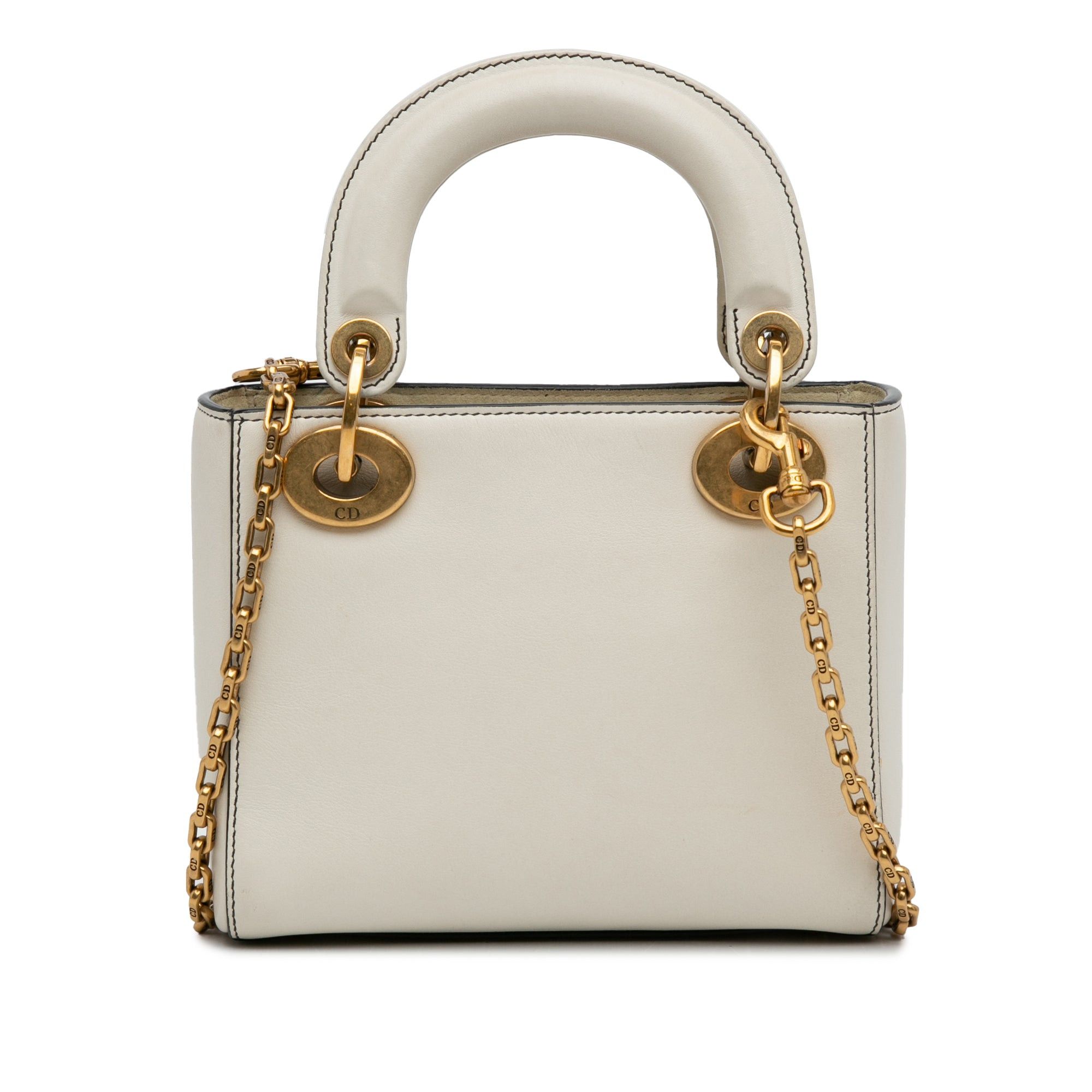 Dior Dior Niki de Saint Phalle Mini Calfskin Lady Dior White Size ONE SIZE - 4 Thumbnail