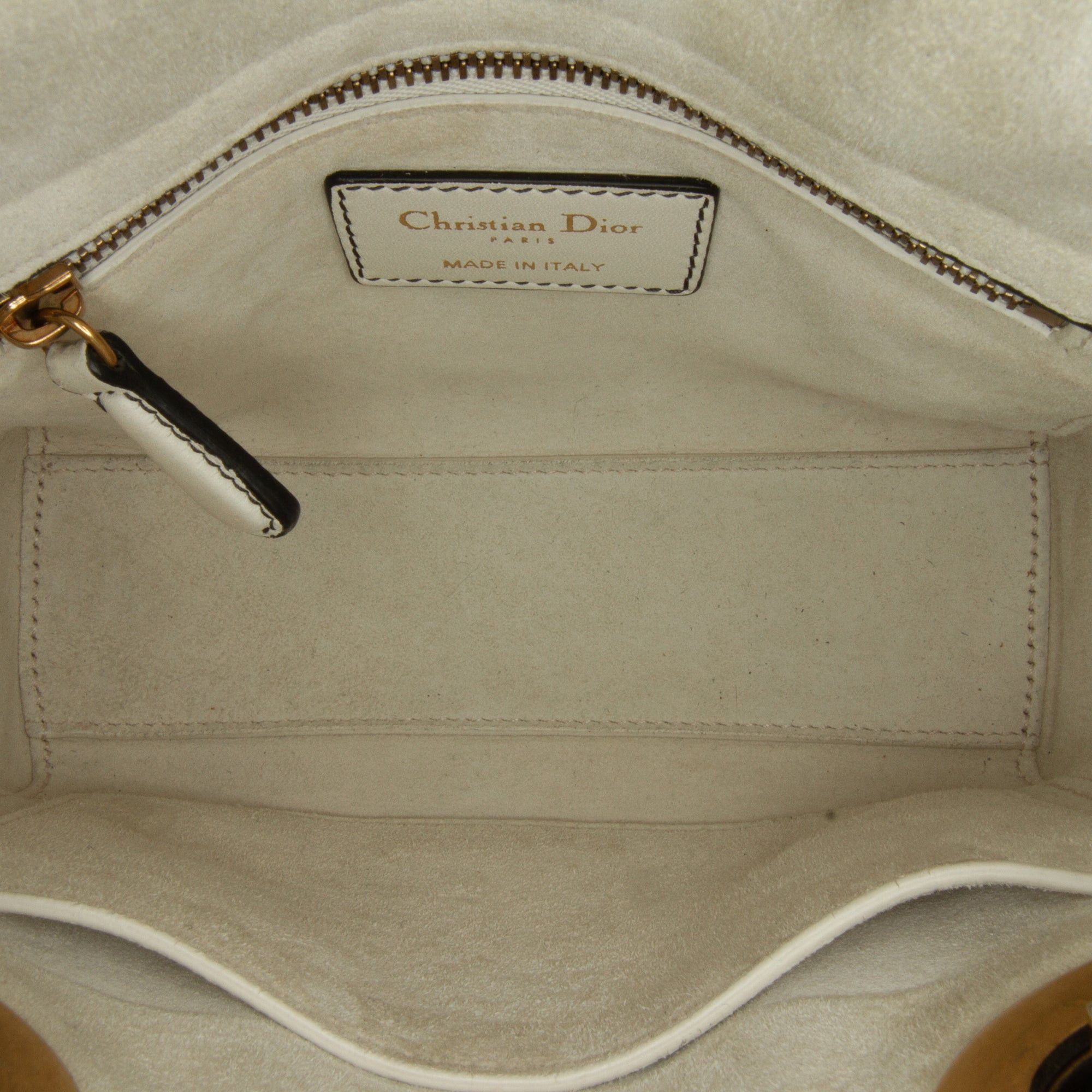 Dior Dior Niki de Saint Phalle Mini Calfskin Lady Dior White Size ONE SIZE - 6 Thumbnail