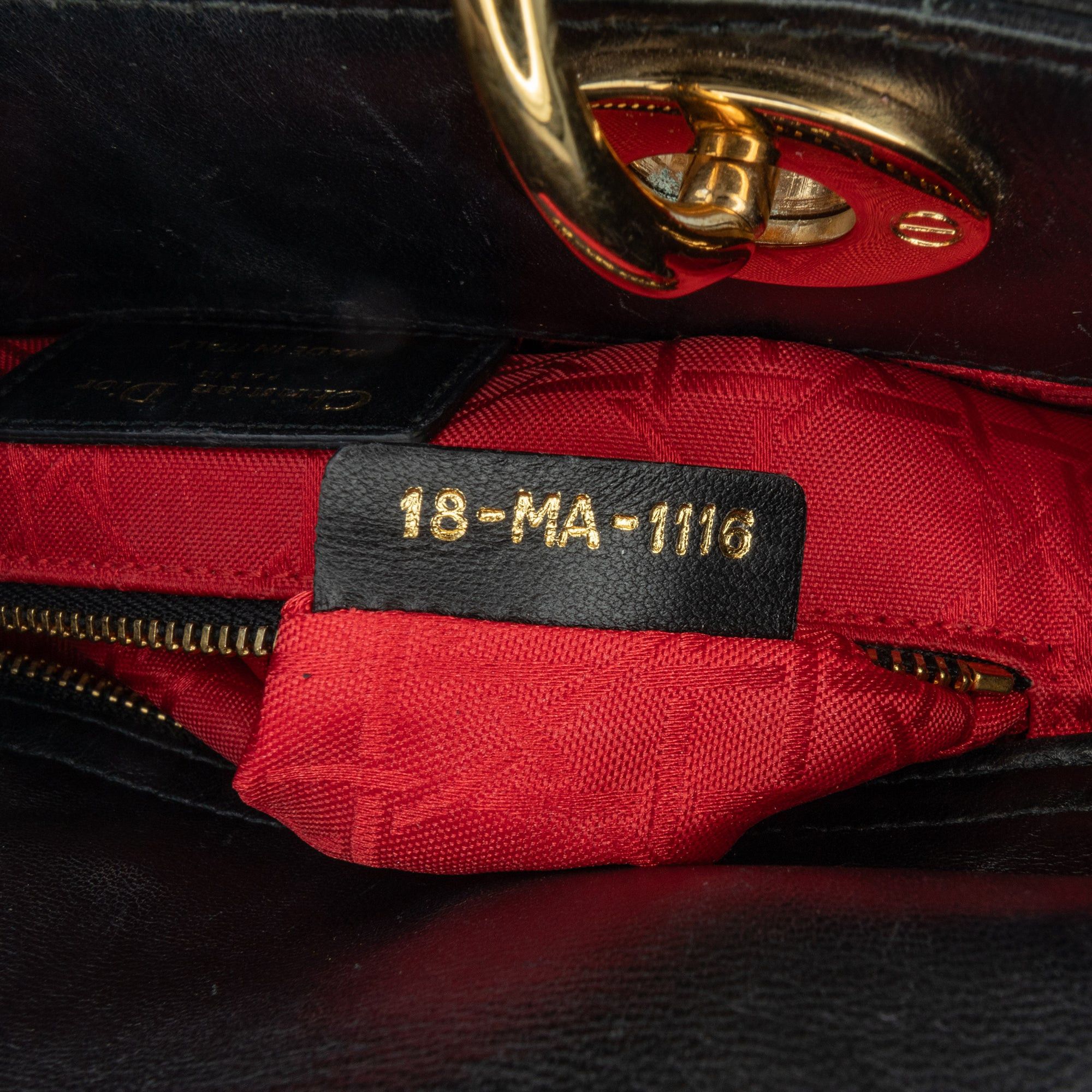 Dior Dior Small Lambskin Cannage Lady Dior Black Size ONE SIZE - 6 Thumbnail