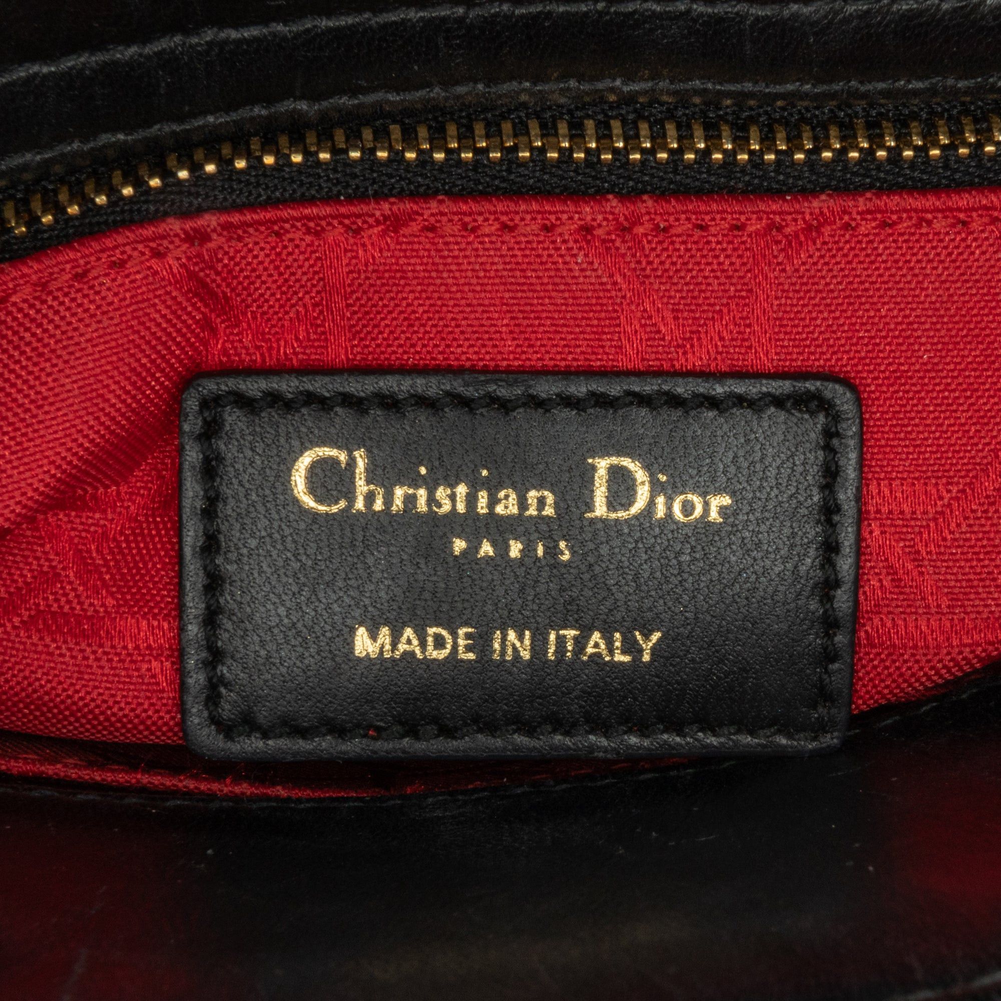 Dior Dior Small Lambskin Cannage Lady Dior Black Size ONE SIZE - 5 Thumbnail