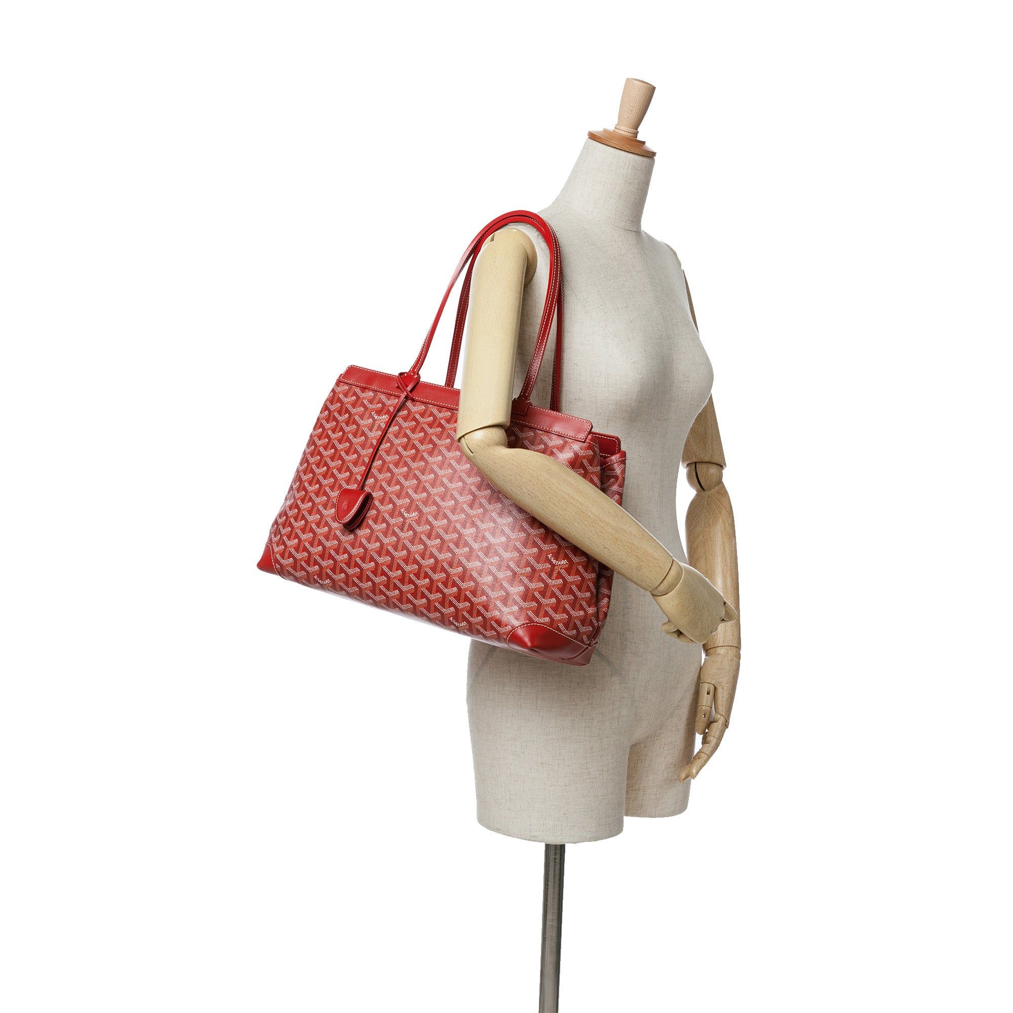 Goyard Goyard Goyardine Bellechasse PM Red Size ONE SIZE - 8 Thumbnail