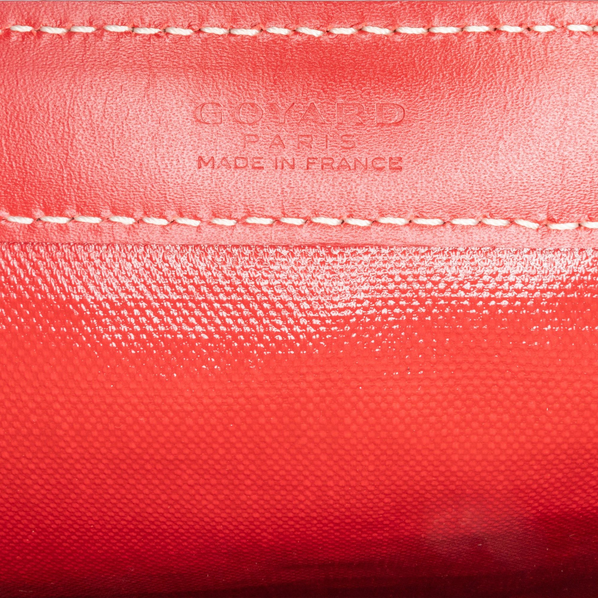 Goyard Goyard Goyardine Bellechasse PM Red Size ONE SIZE - 5 Thumbnail