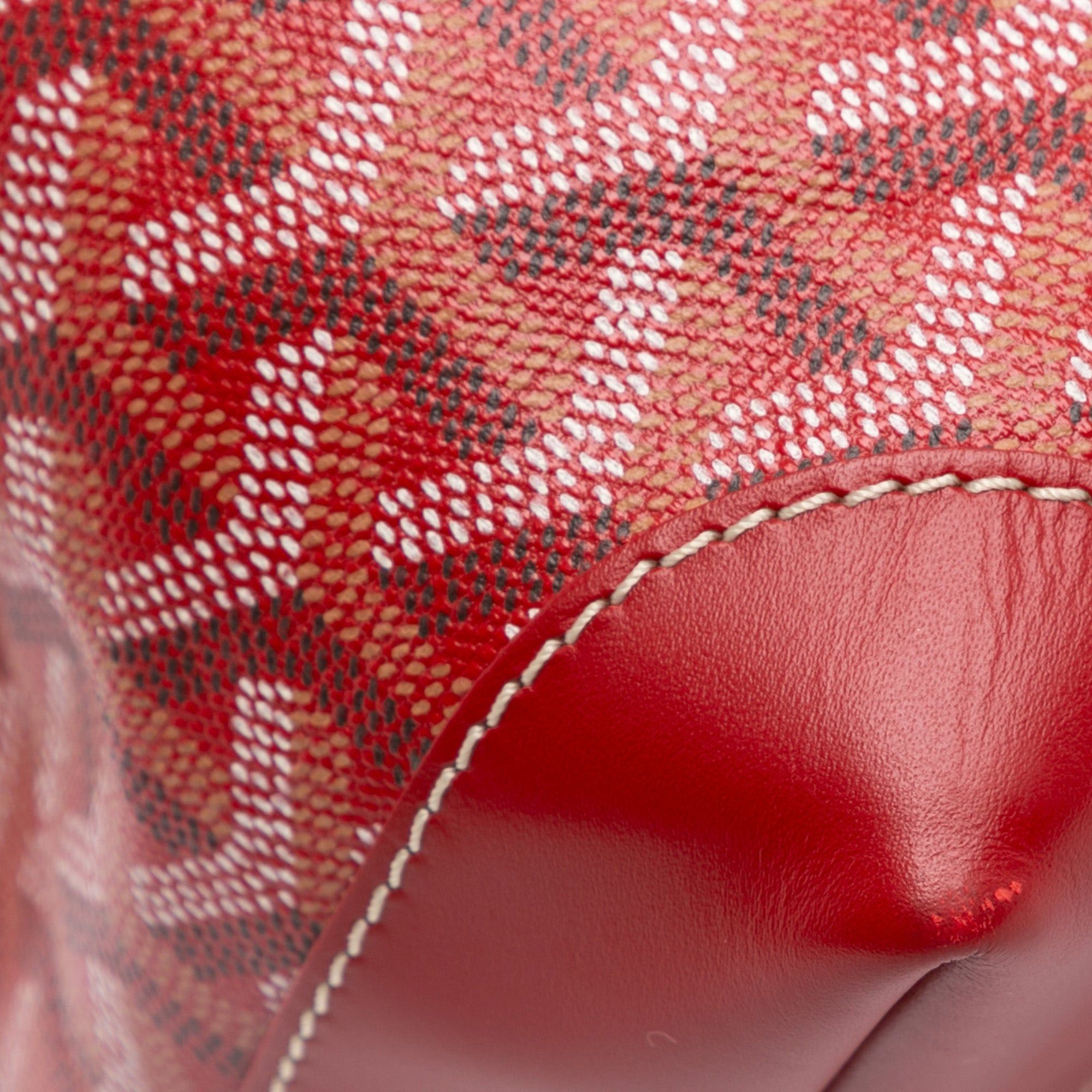 Goyard Goyard Goyardine Bellechasse PM Red Size ONE SIZE - 7 Thumbnail