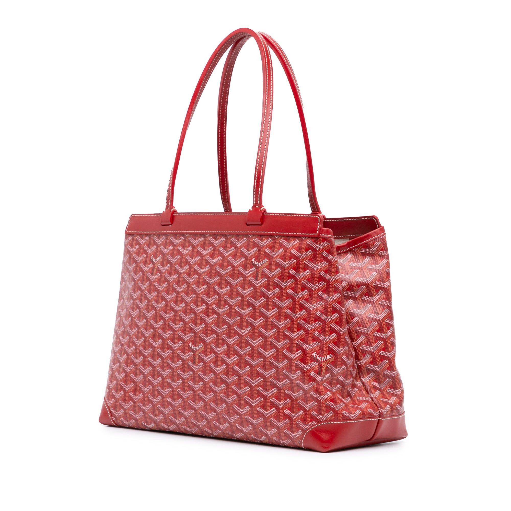 Goyard Goyard Goyardine Bellechasse PM Red Size ONE SIZE - 2 Thumbnail