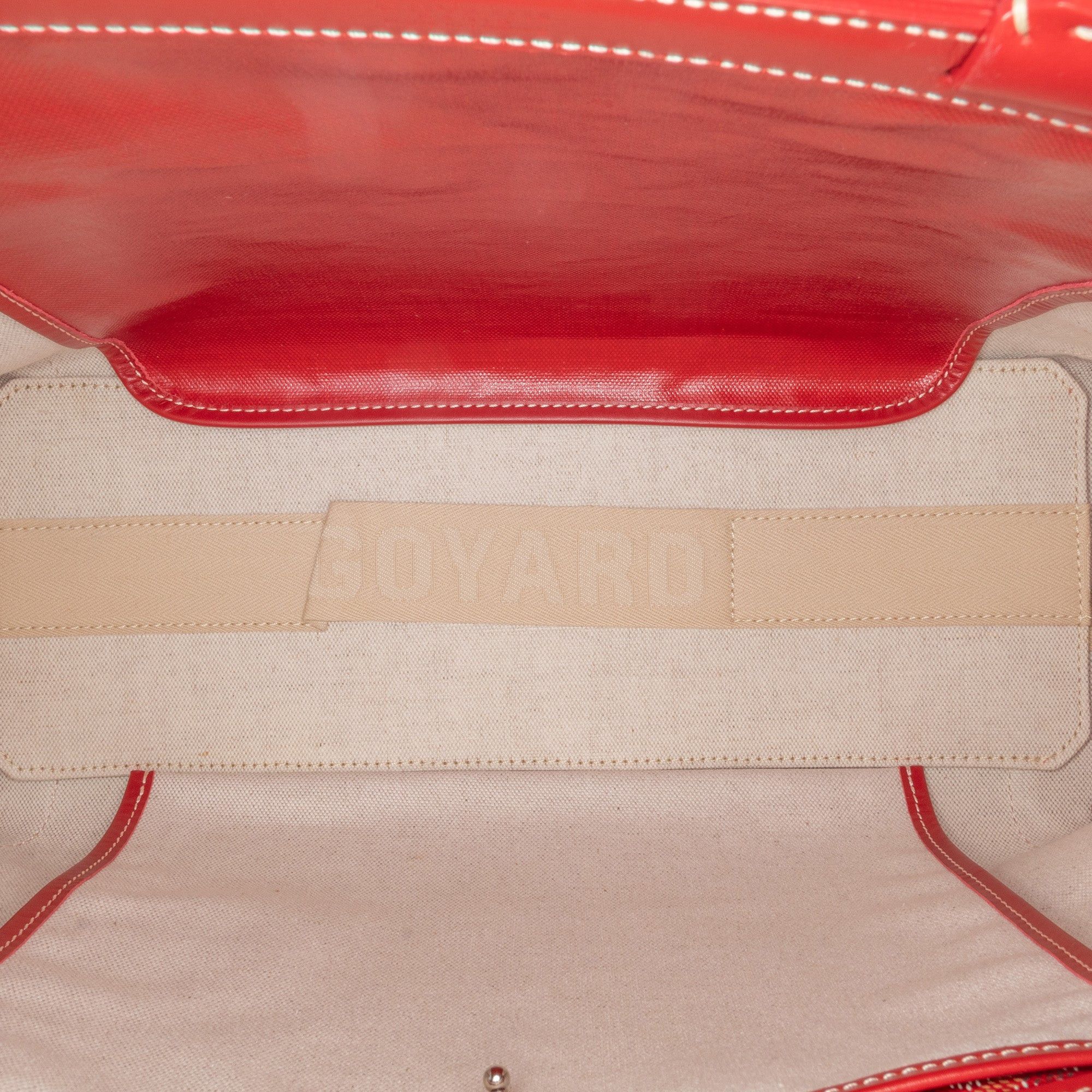 Goyard Goyard Goyardine Bellechasse PM Red Size ONE SIZE - 4 Thumbnail