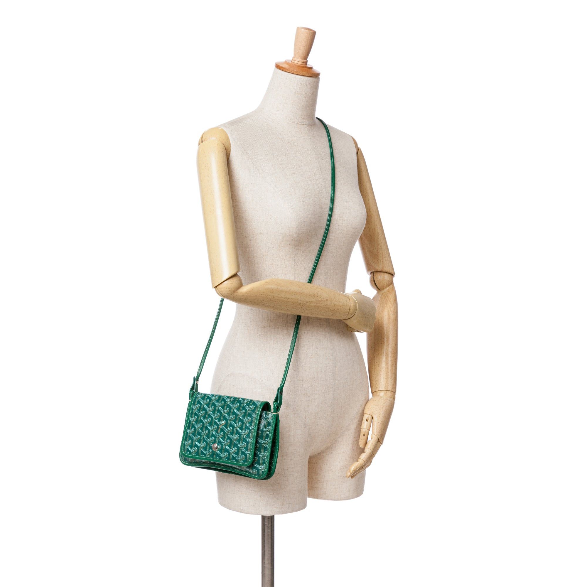 Goyard Goyard Goyardine Plumet Pocket Wallet Green Size ONE SIZE - 7 Thumbnail