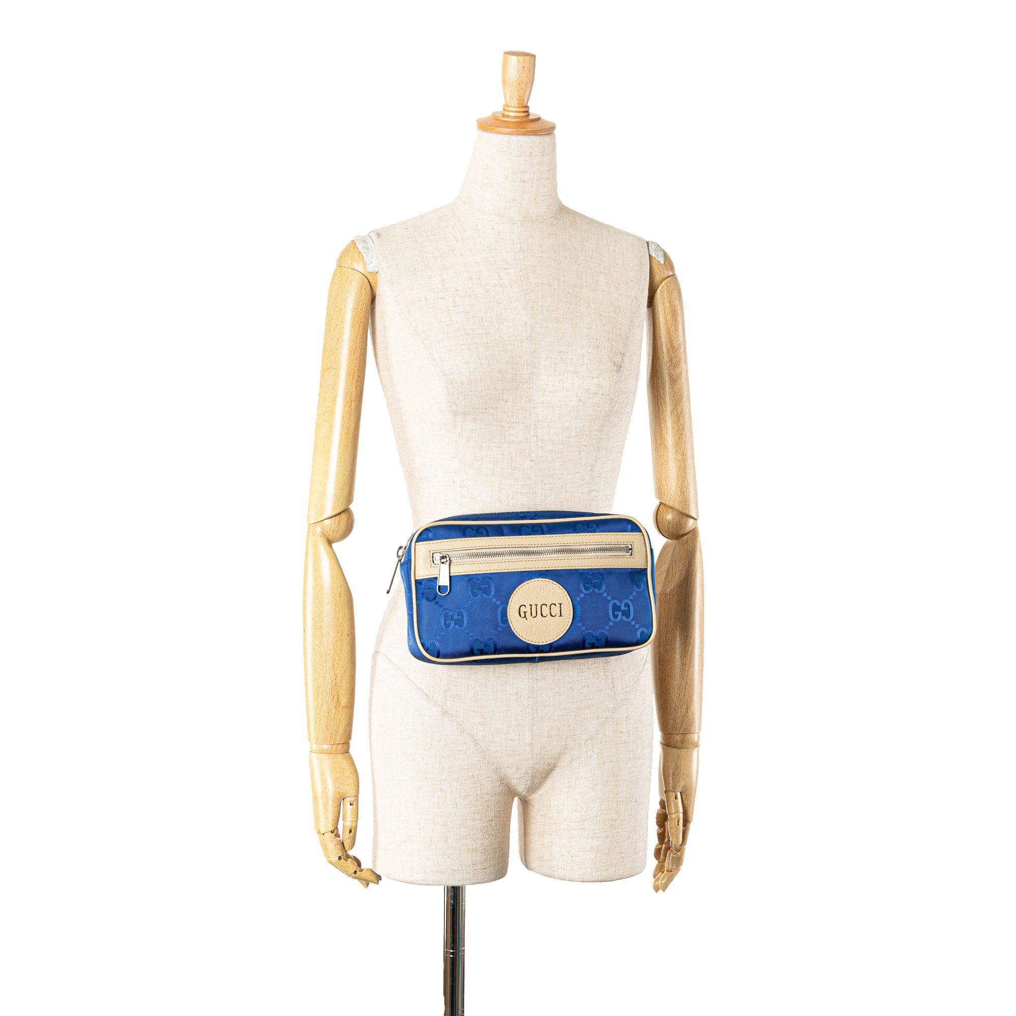 Gucci Gucci GG Nylon Off The Grid Belt Bag Blue Size ONE SIZE - 7 Thumbnail