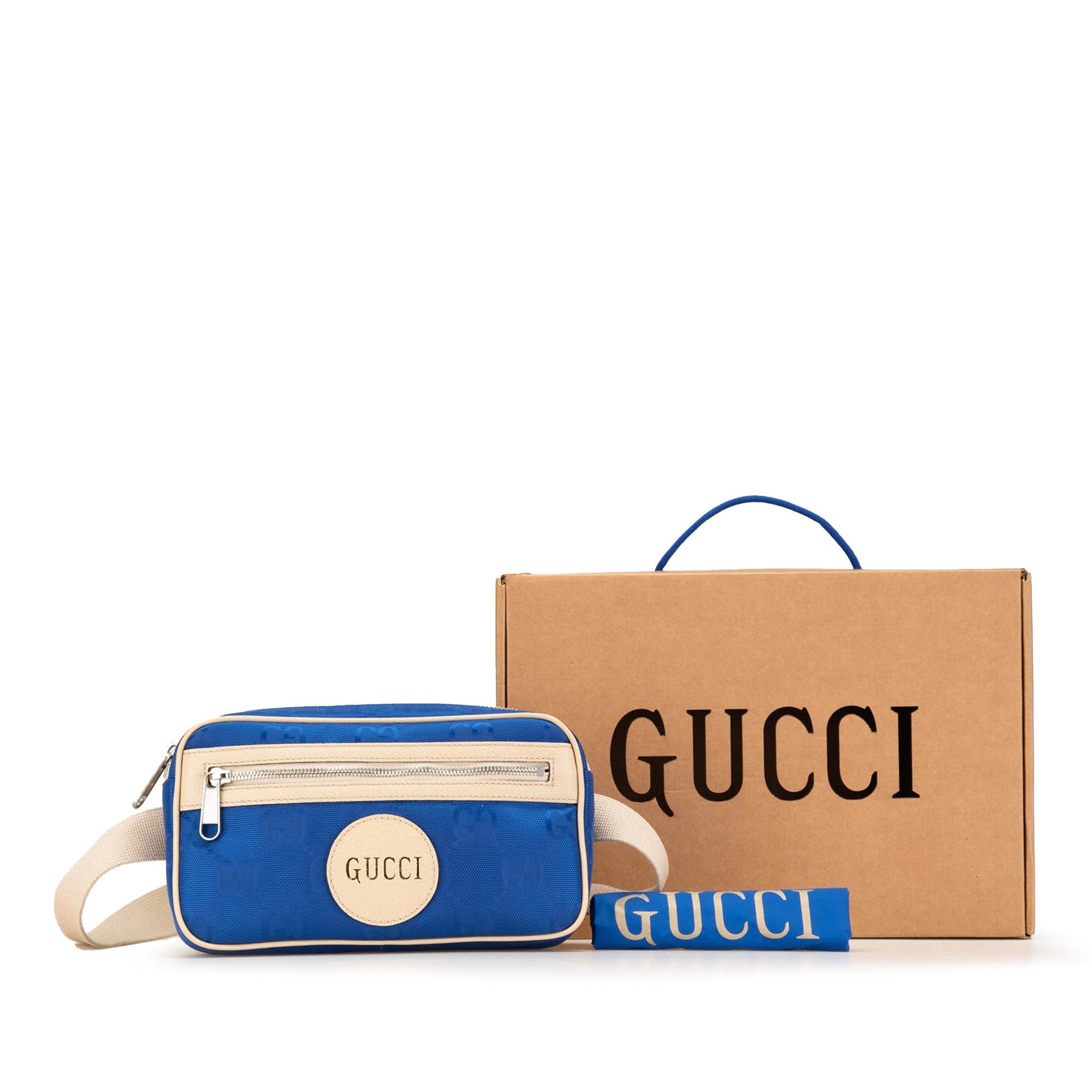 Gucci Gucci GG Nylon Off The Grid Belt Bag Blue Size ONE SIZE - 8 Thumbnail