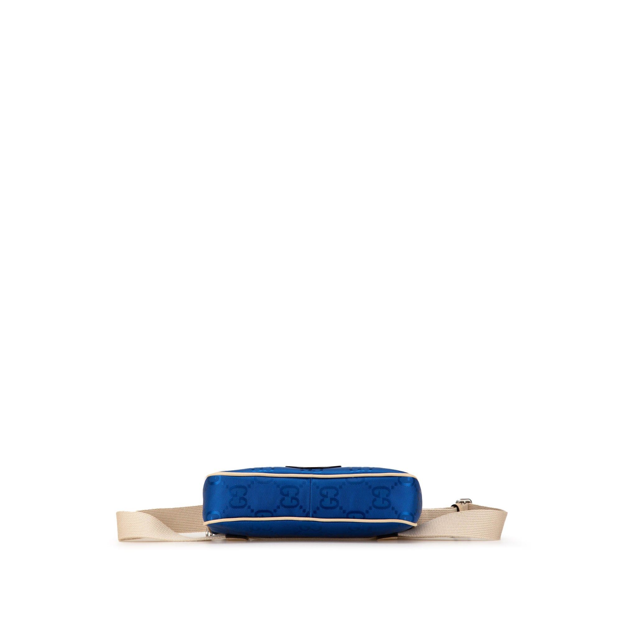 Gucci Gucci GG Nylon Off The Grid Belt Bag Blue Size ONE SIZE - 3 Thumbnail