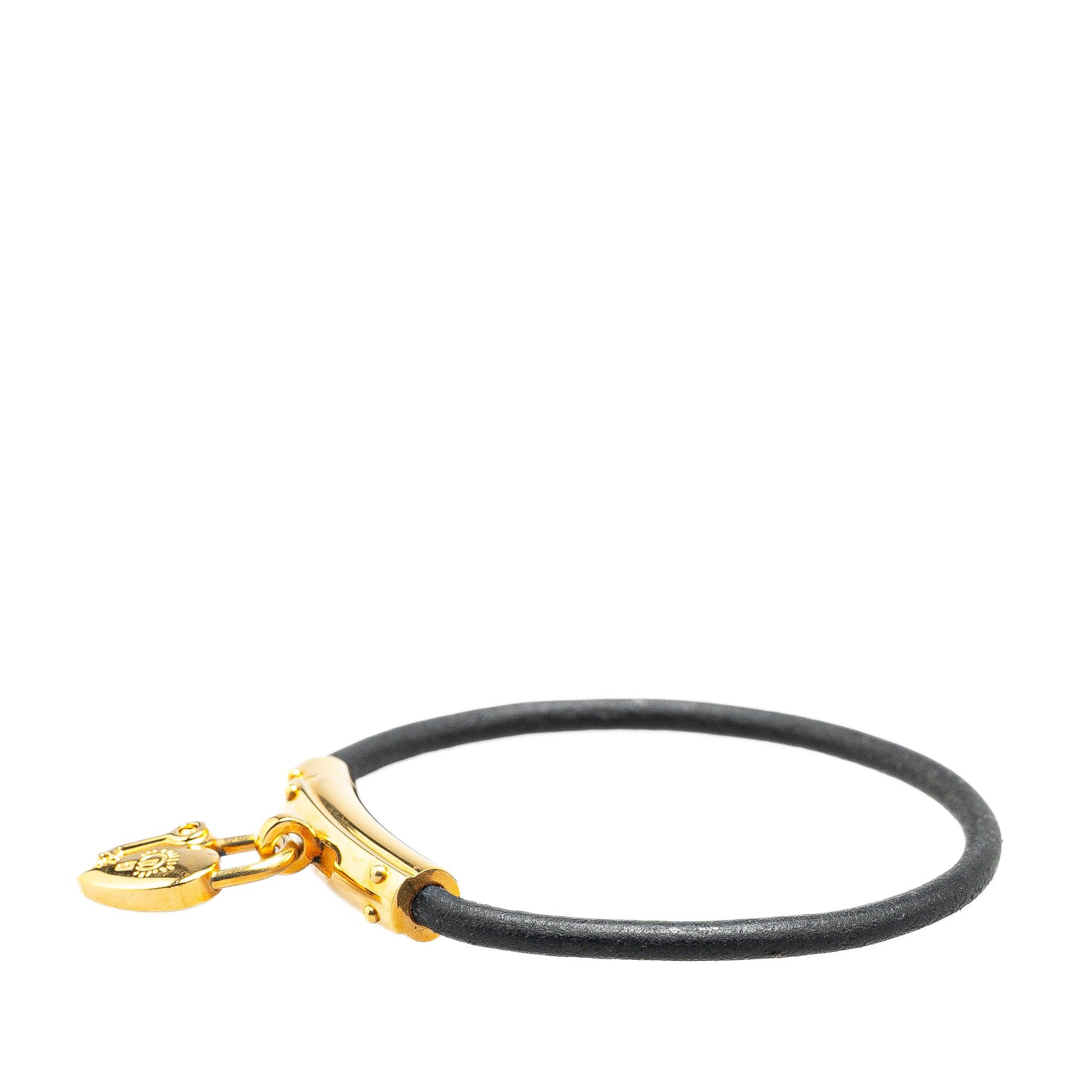 Hermes Hermès Gold Plated Cadena Heart Charm Bracelet Gold Size ONE SIZE - 2 Thumbnail