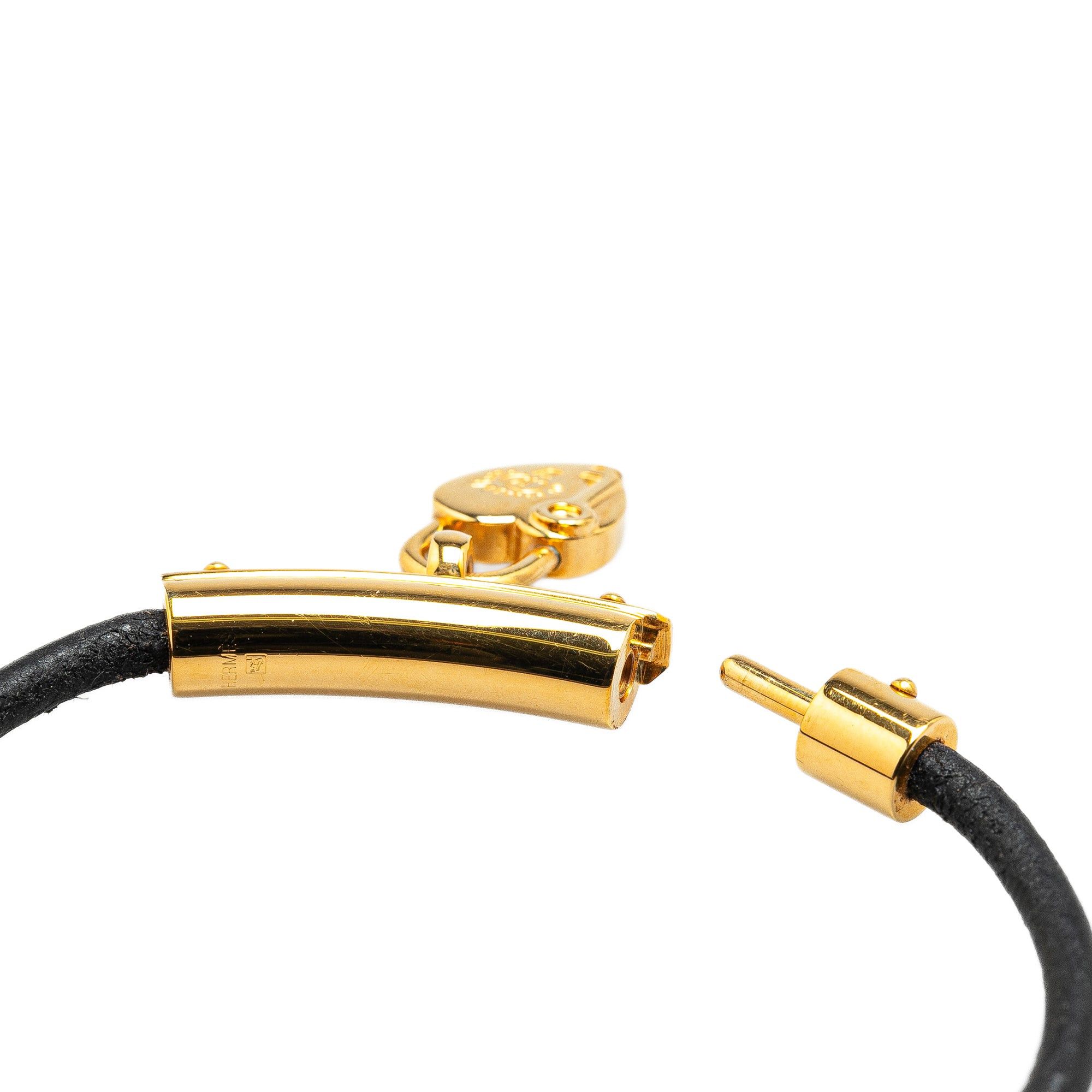Hermes Hermès Gold Plated Cadena Heart Charm Bracelet Gold Size ONE SIZE - 5 Thumbnail