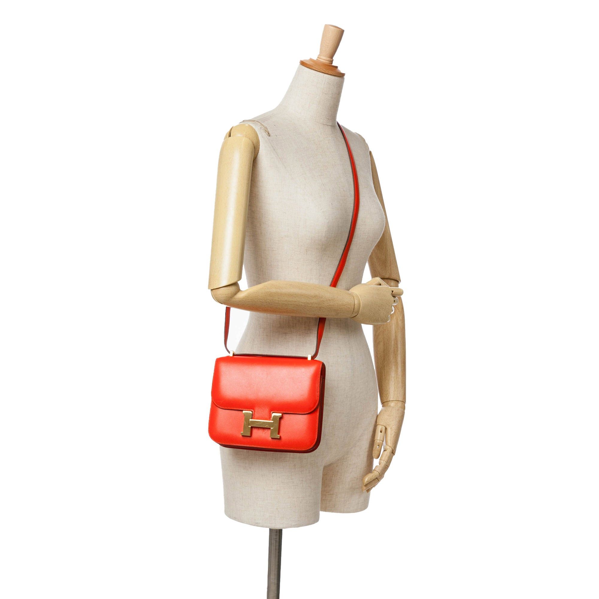 Hermes Hermès Mini Tadelakt Constance 18 Red Size ONE SIZE - 9 Thumbnail