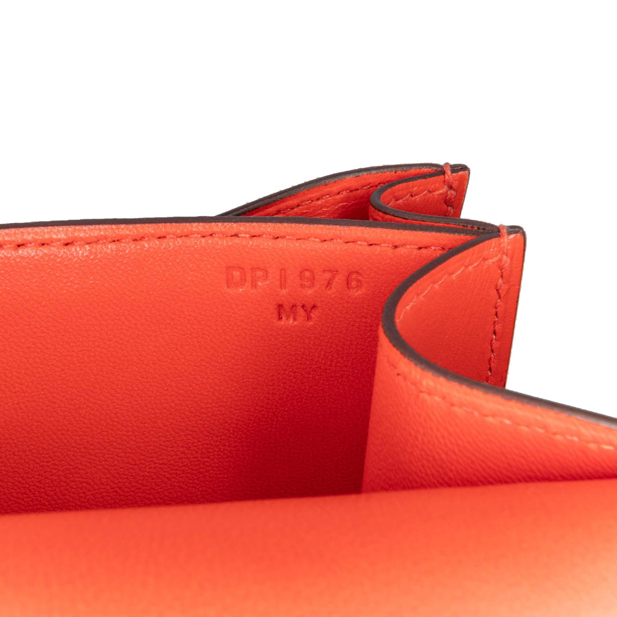 Hermes Hermès Mini Tadelakt Constance 18 Red Size ONE SIZE - 6 Thumbnail