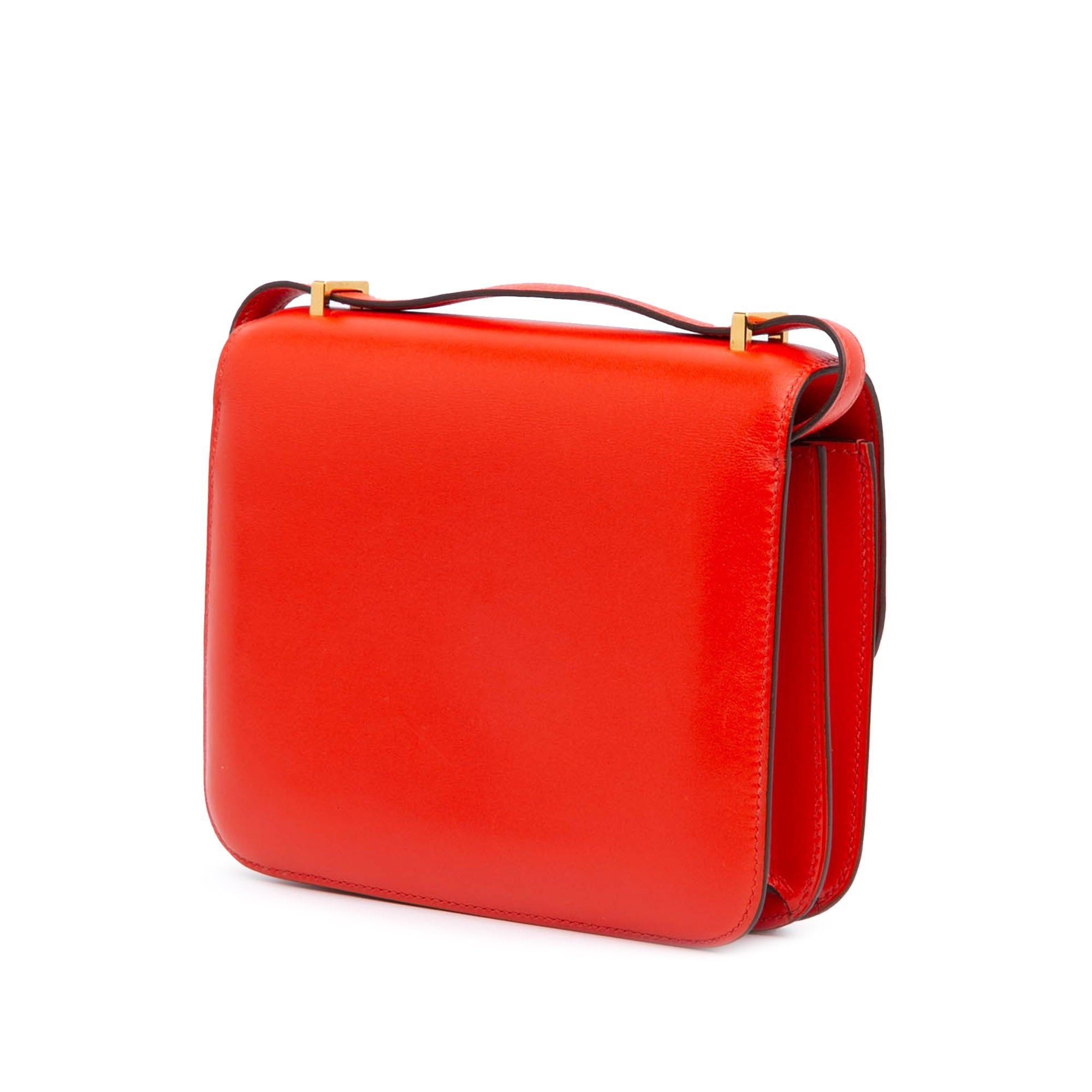 Hermes Hermès Mini Tadelakt Constance 18 Red Size ONE SIZE - 2 Thumbnail