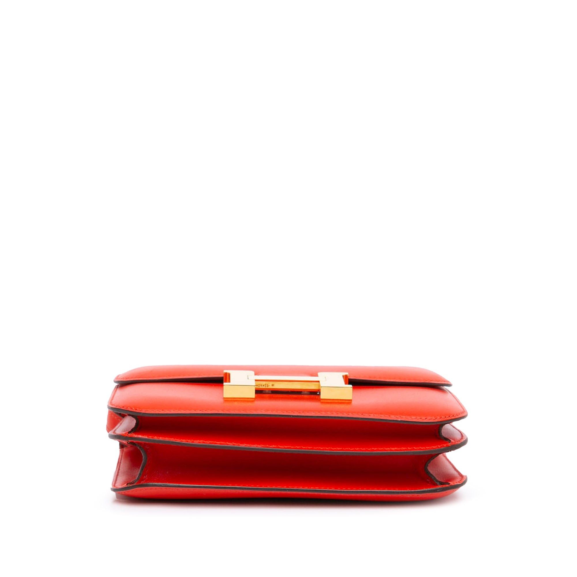 Hermes Hermès Mini Tadelakt Constance 18 Red Size ONE SIZE - 3 Thumbnail