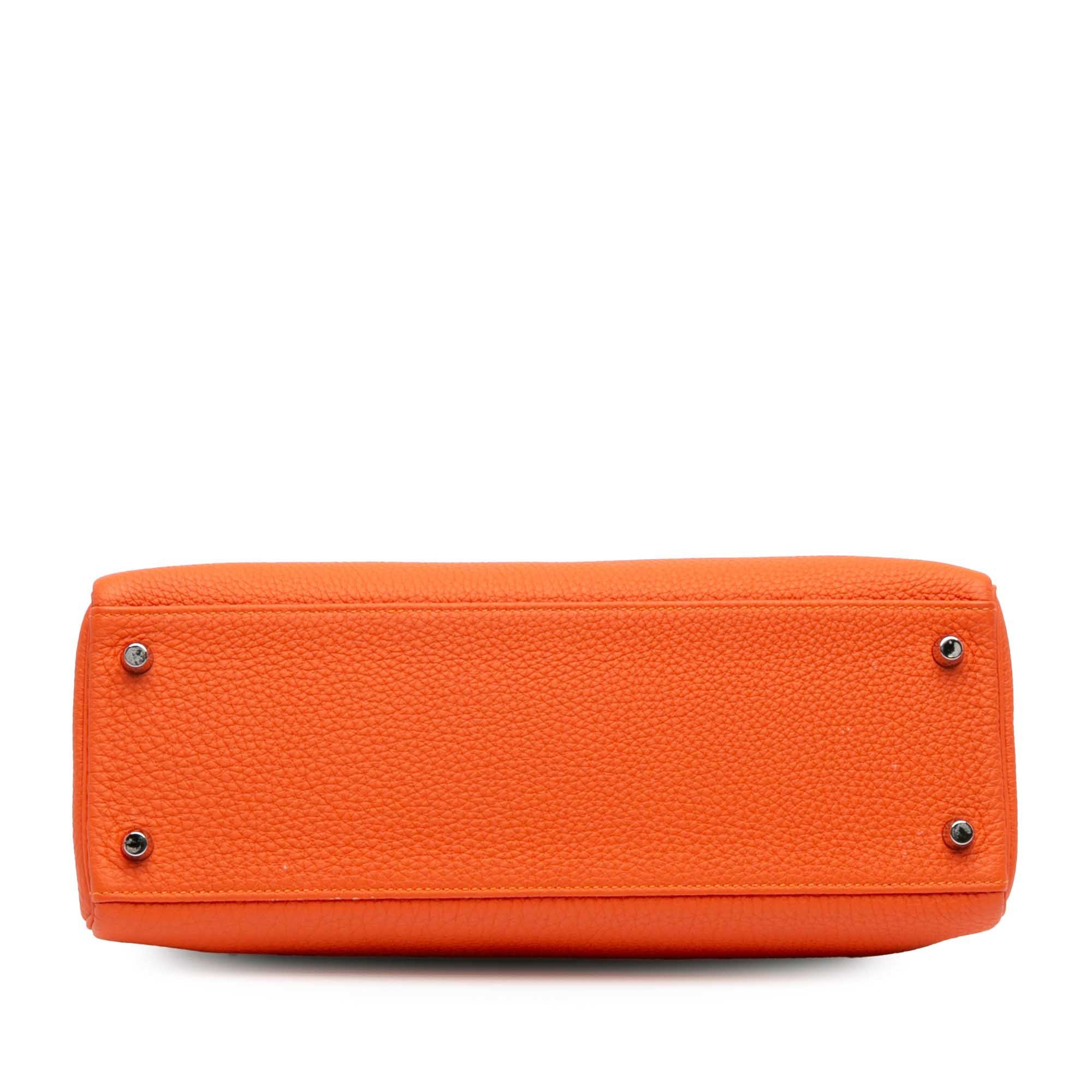 Hermes Hermès Togo Kelly II Retourne 32 Orange Size ONE SIZE - 4 Thumbnail
