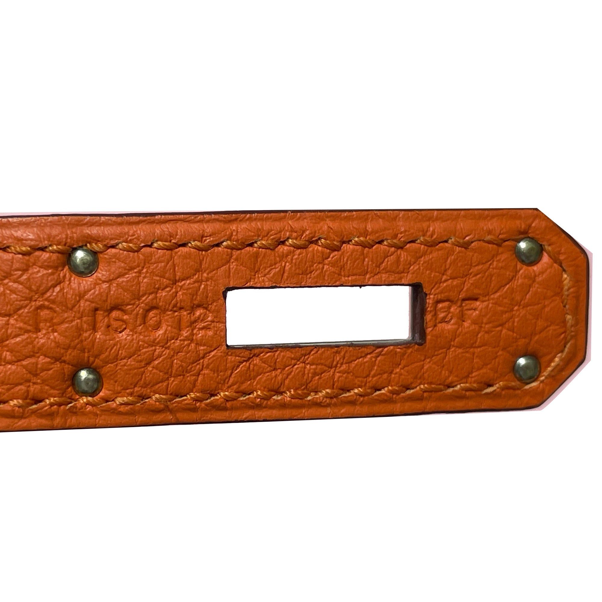 Hermes Hermès Togo Kelly II Retourne 32 Orange Size ONE SIZE - 10 Thumbnail