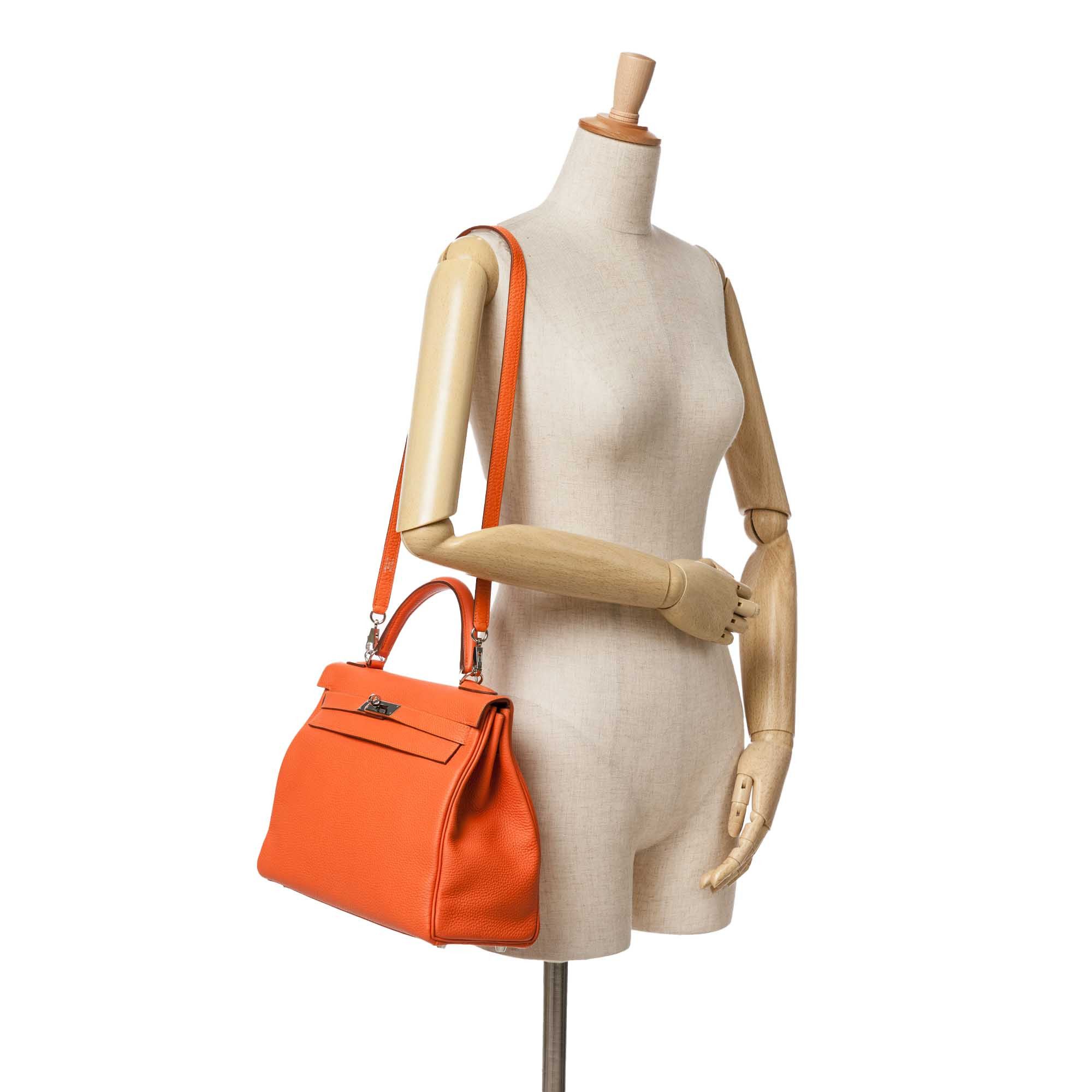 Hermes Hermès Togo Kelly II Retourne 32 Orange Size ONE SIZE - 11 Thumbnail