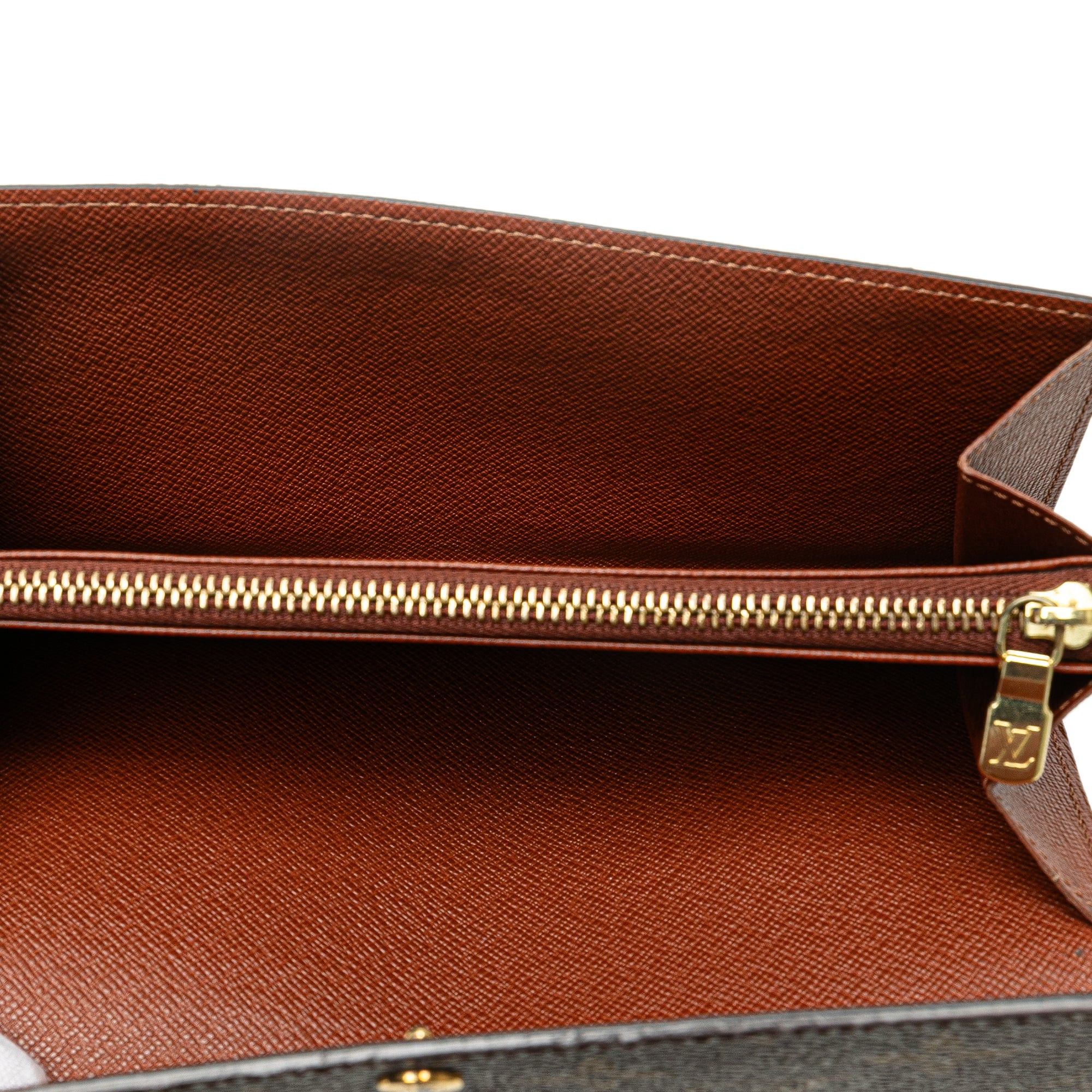 Louis Vuitton Louis Vuitton Monogram Sarah Long Wallet Brown Size ONE SIZE - 4 Thumbnail
