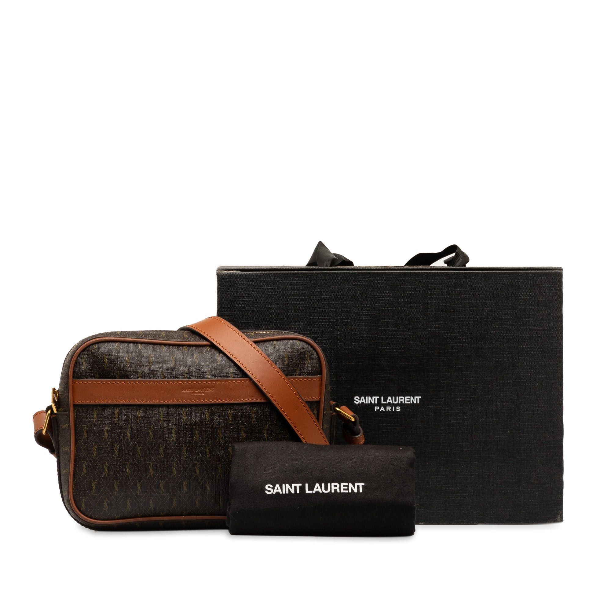 Saint Laurent Paris Saint Laurent Le Monogram Camera Bag Brown Size ONE SIZE - 20 Thumbnail