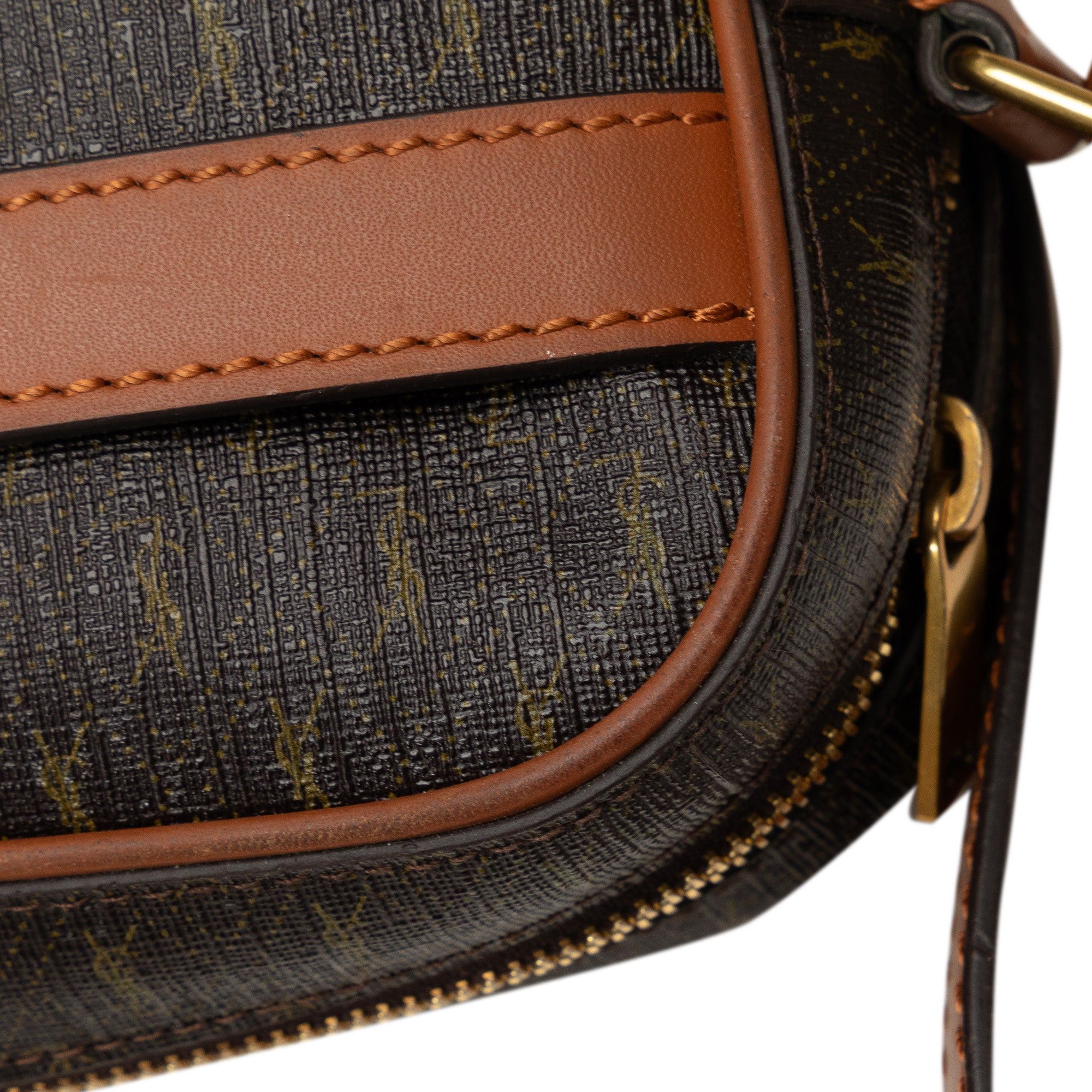 Saint Laurent Paris Saint Laurent Le Monogram Camera Bag Brown Size ONE SIZE - 14 Thumbnail