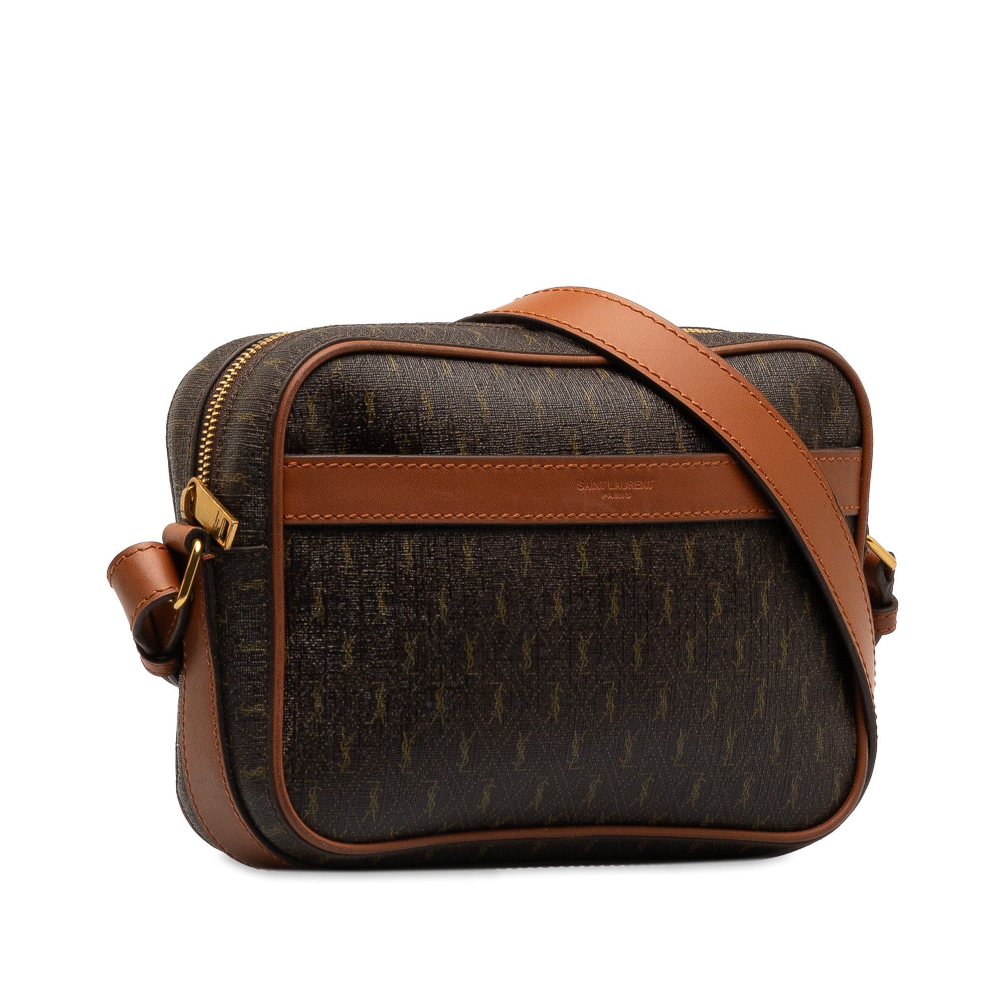 Saint Laurent Paris Saint Laurent Le Monogram Camera Bag Brown Size ONE SIZE - 2 Thumbnail