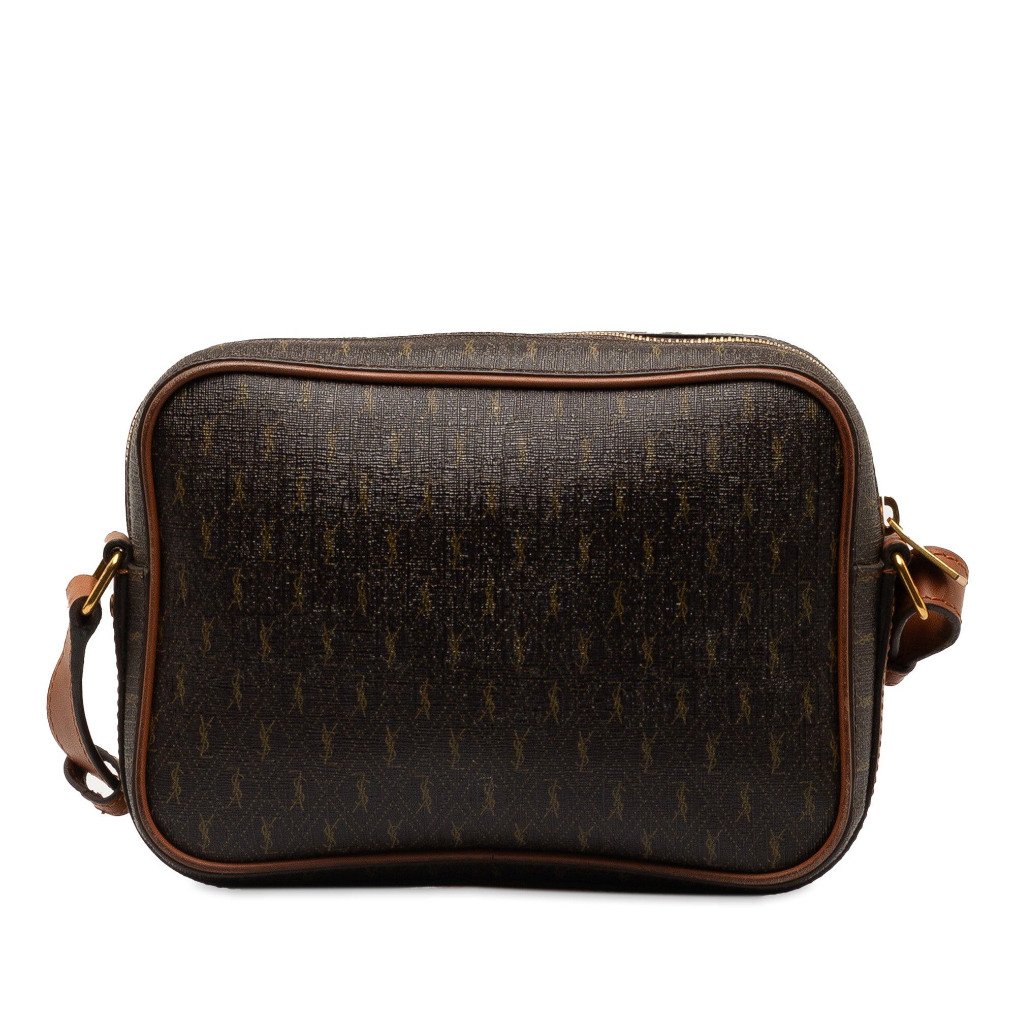 Saint Laurent Paris Saint Laurent Le Monogram Camera Bag Brown Size ONE SIZE - 3 Thumbnail