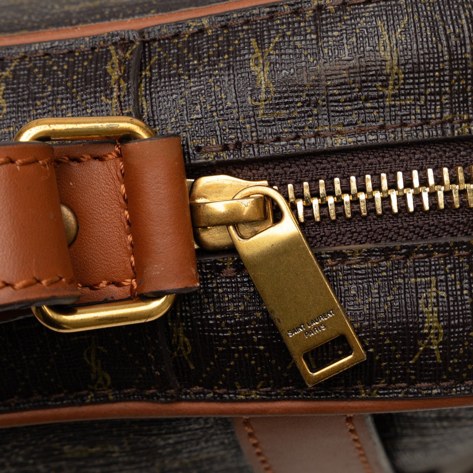 Saint Laurent Paris Saint Laurent Le Monogram Camera Bag Brown Size ONE SIZE - 8 Thumbnail