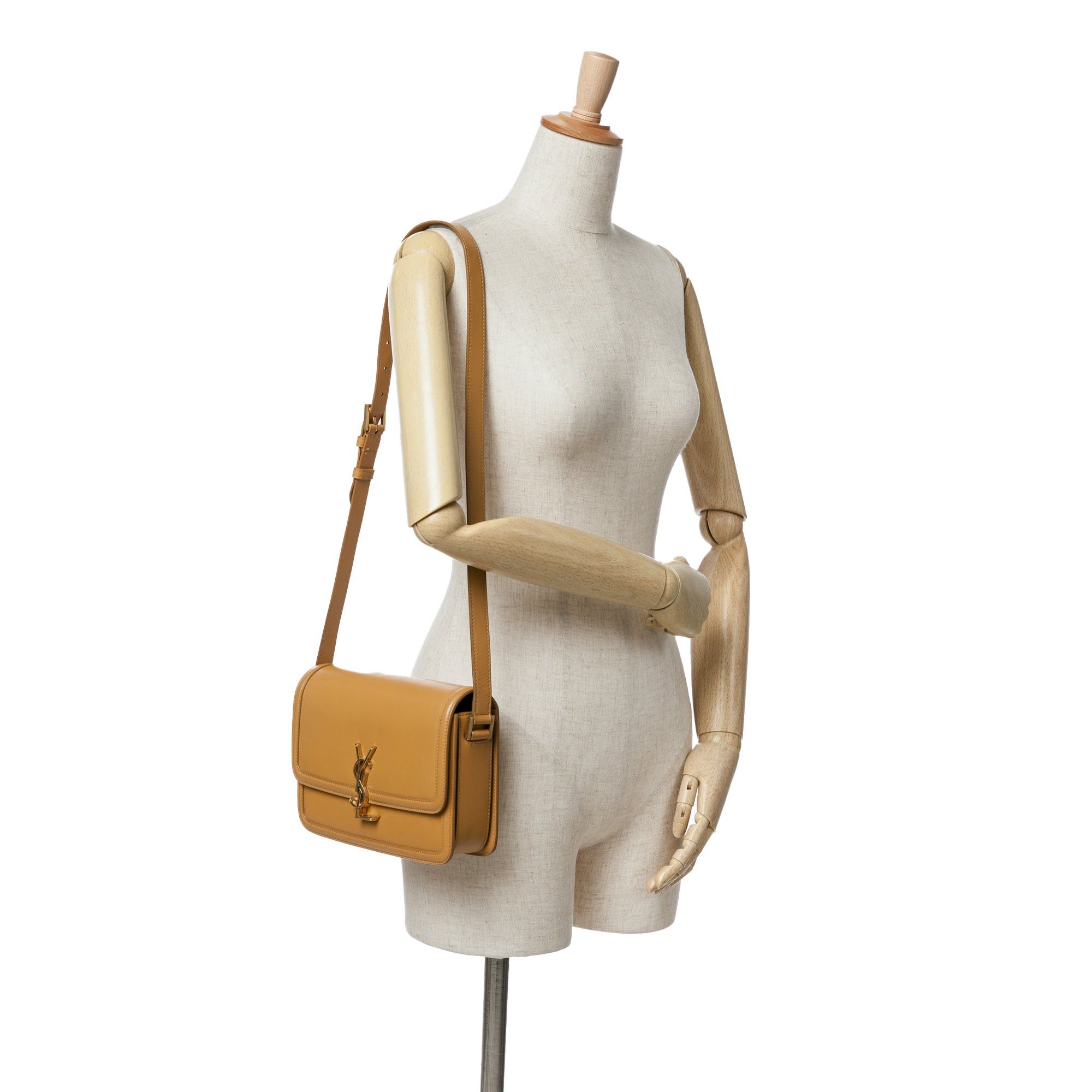 Saint Laurent Paris Saint Laurent Medium Solferino Satchel In Box Brown Size ONE SIZE - 8 Thumbnail