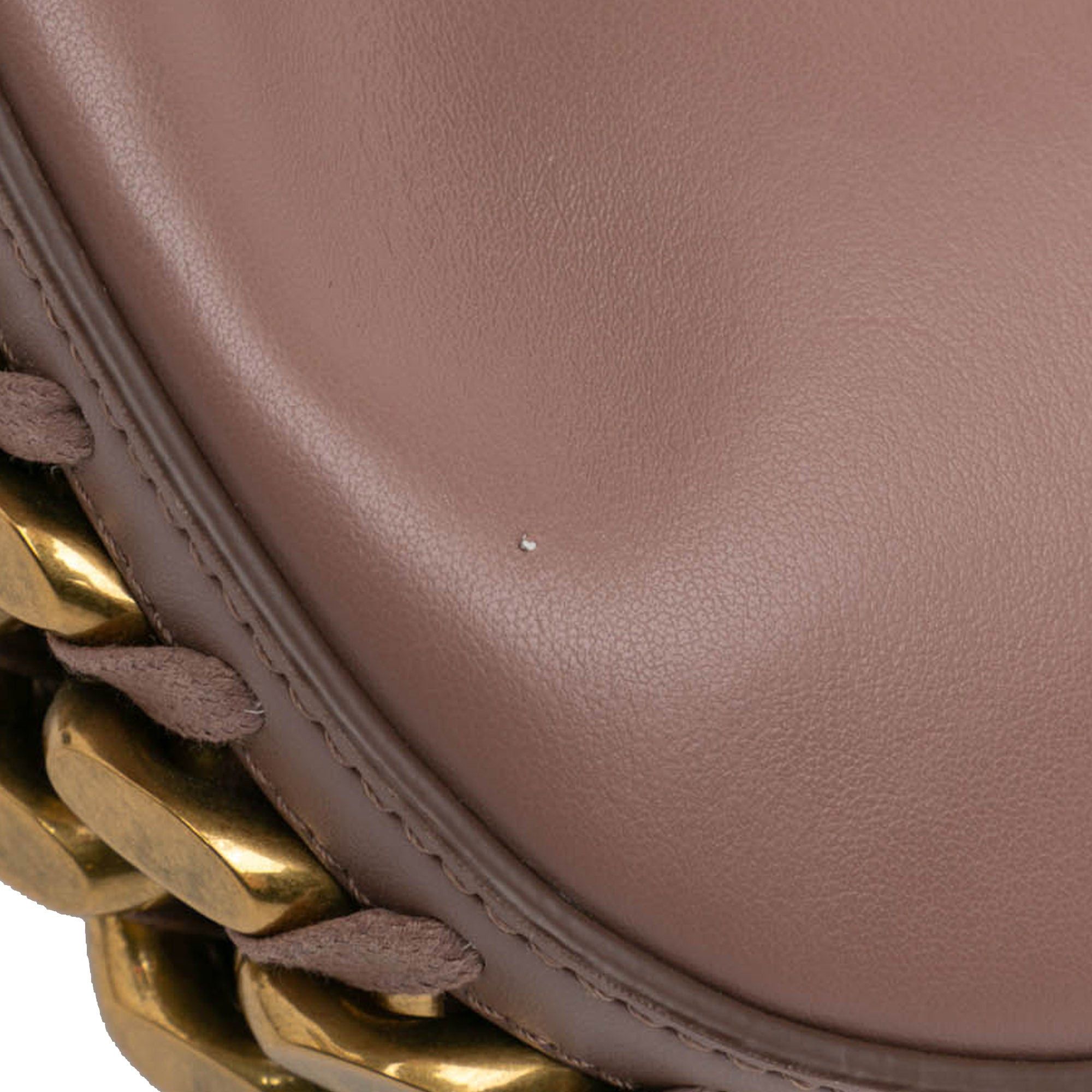 Stella McCartney Stella McCartney Mini Frayme Zipped Satchel Brown Size ONE SIZE - 8 Thumbnail