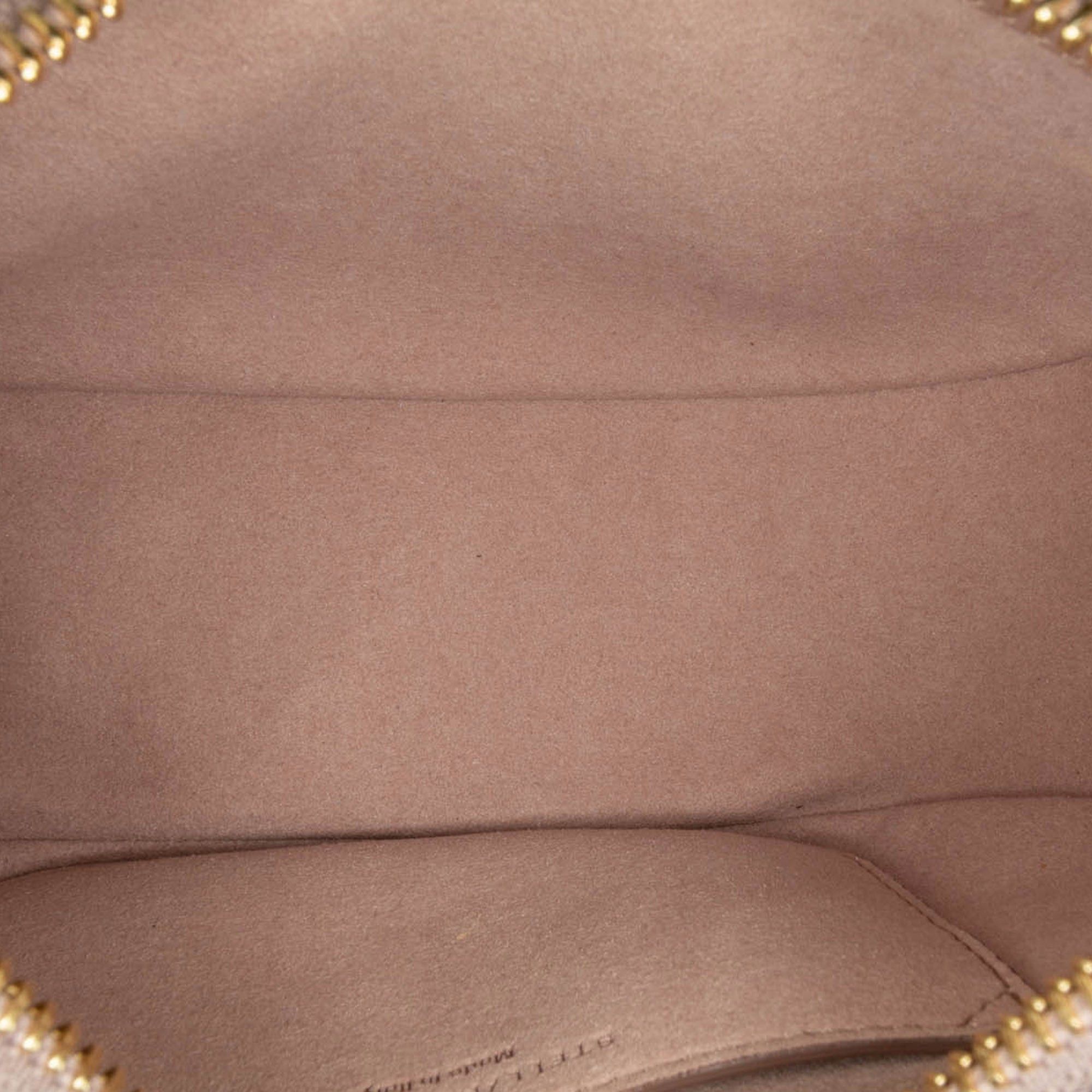 Stella McCartney Stella McCartney Mini Frayme Zipped Satchel Brown Size ONE SIZE - 4 Thumbnail