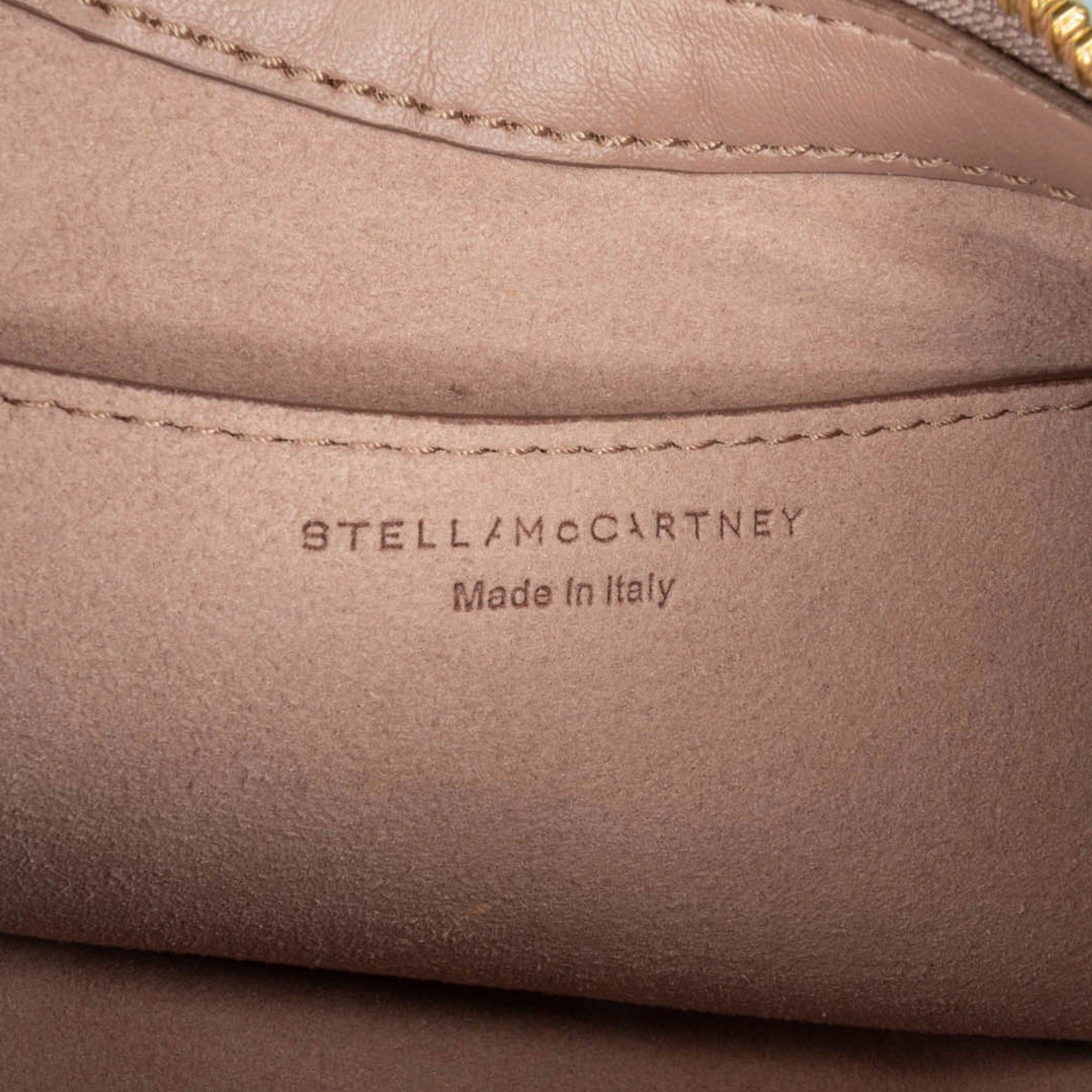 Stella McCartney Stella McCartney Mini Frayme Zipped Satchel Brown Size ONE SIZE - 5 Thumbnail