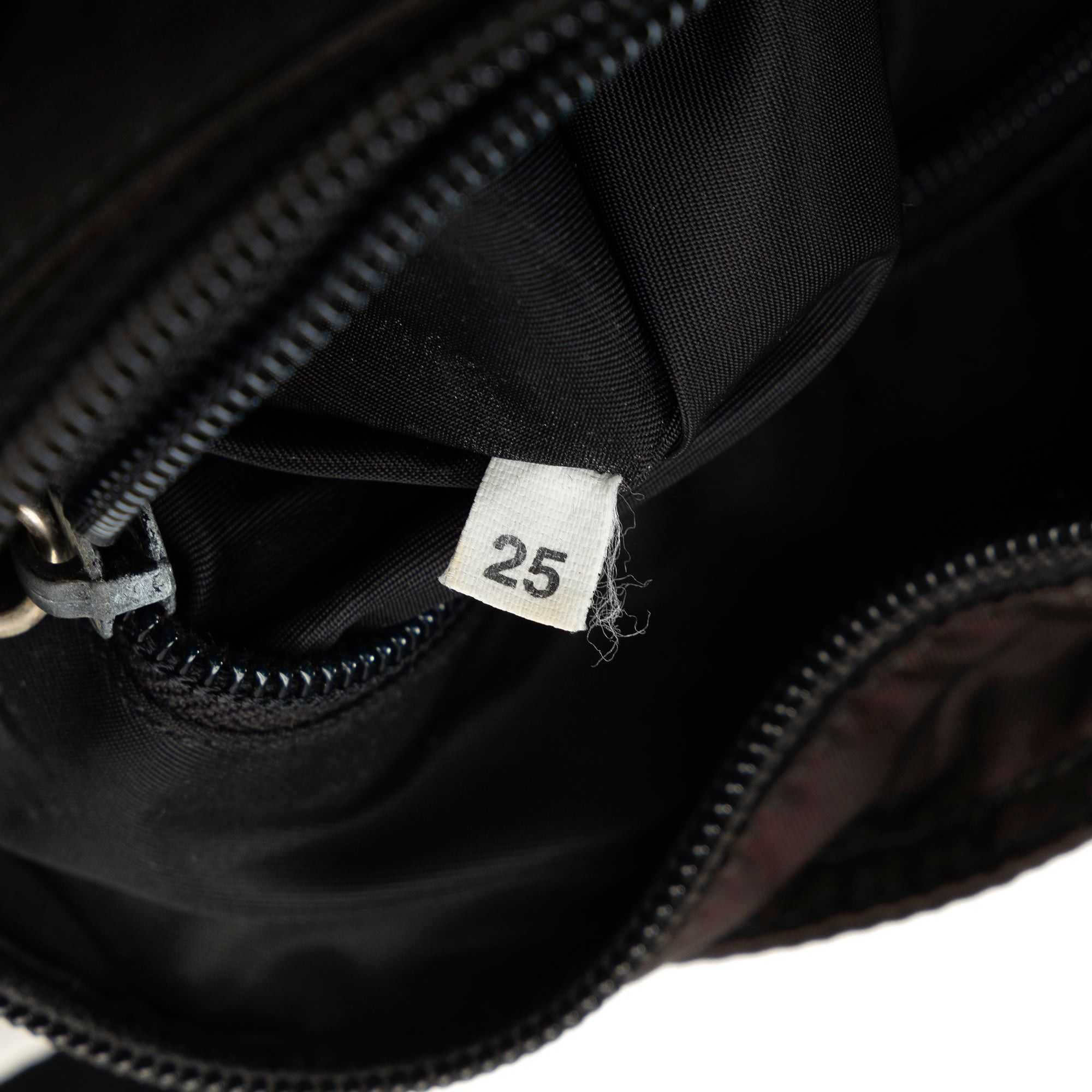 Prada Prada Tessuto Zip Top Crossbody Black Size ONE SIZE - 8 Thumbnail