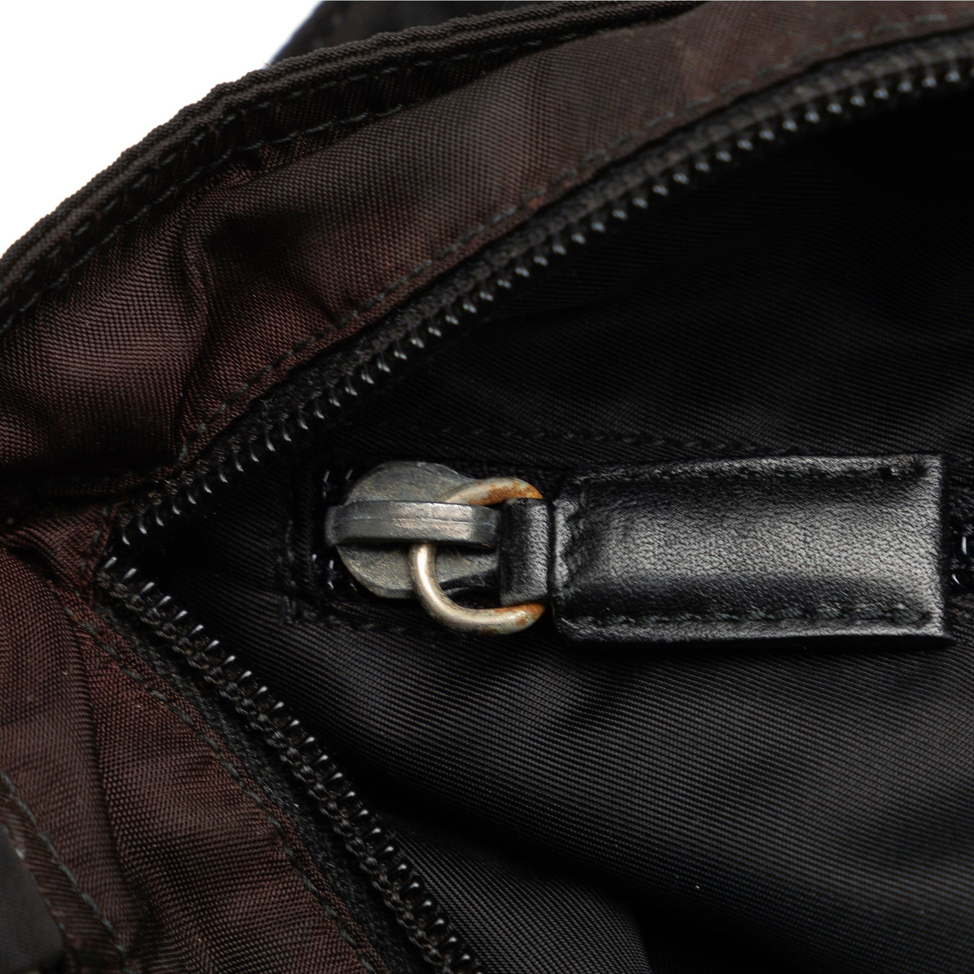 Prada Prada Tessuto Zip Top Crossbody Black Size ONE SIZE - 7 Thumbnail