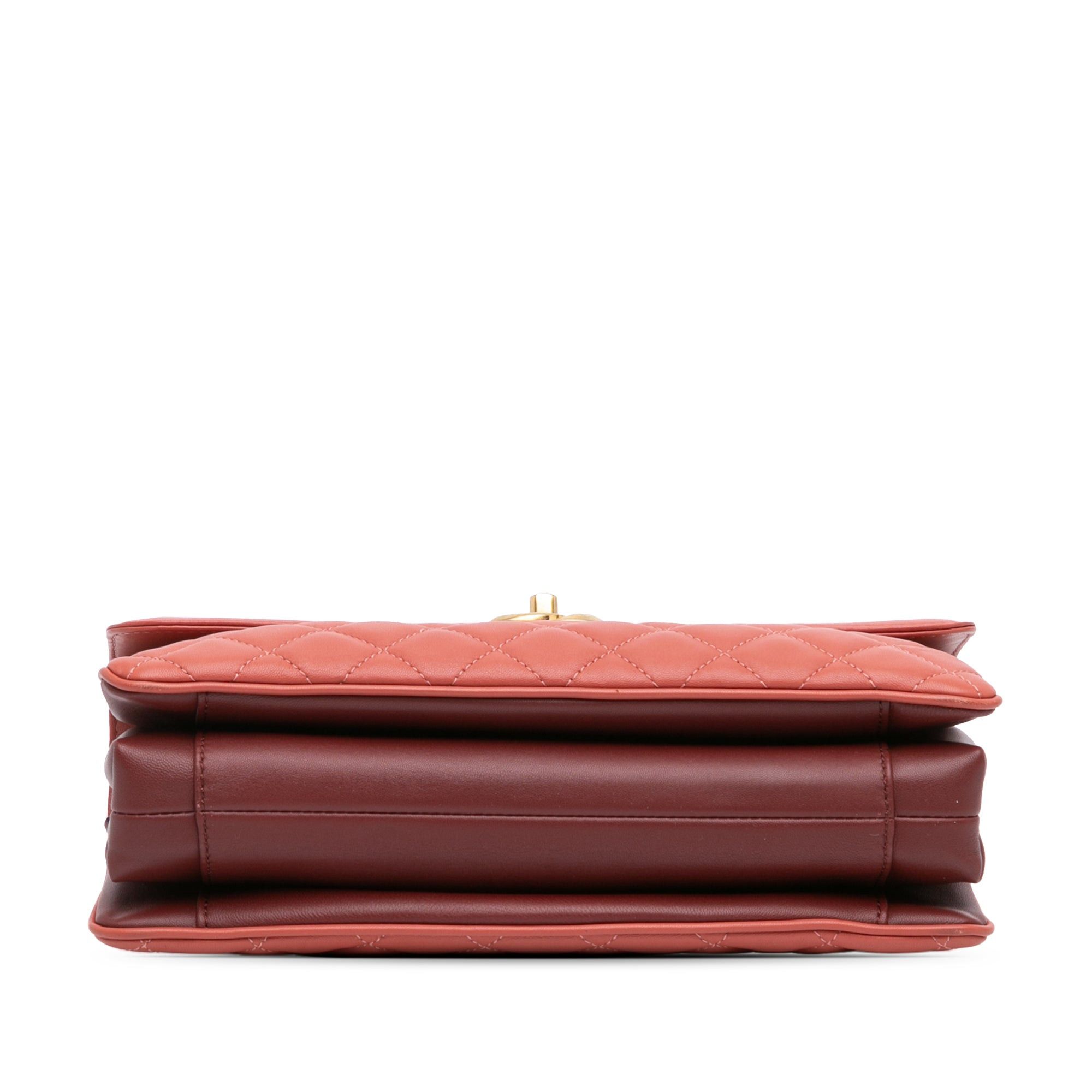 Chanel Chanel Large Lambskin Daily Companion Flap Pink Size ONE SIZE - 3 Thumbnail