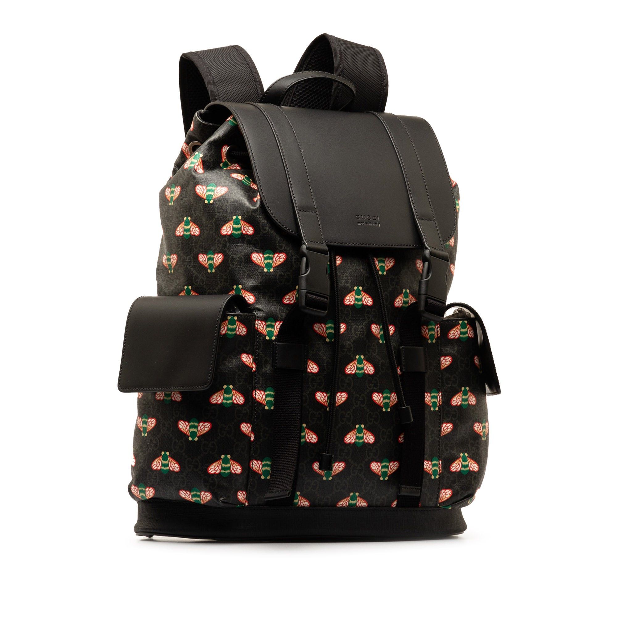 Gucci Gucci GG Supreme Bestiary Bee Backpack Black Size ONE SIZE - 2 Thumbnail