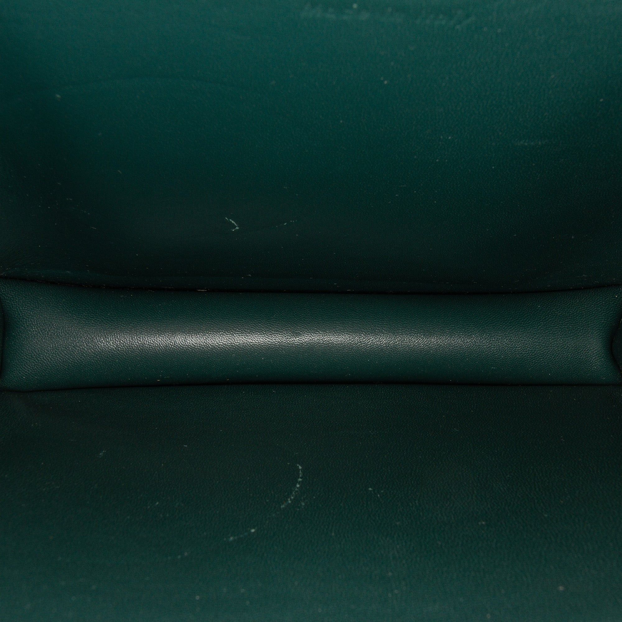 Celine Celine Medium Calfskin Classic Box Green Size ONE SIZE - 6 Thumbnail