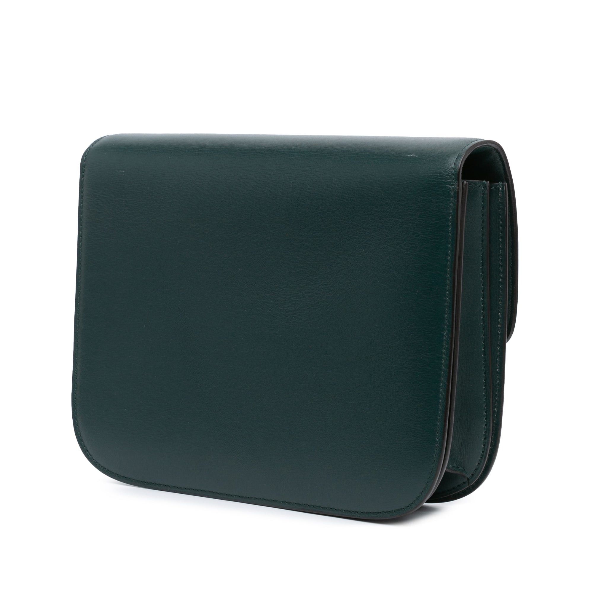 Celine Celine Medium Calfskin Classic Box Green Size ONE SIZE - 2 Thumbnail