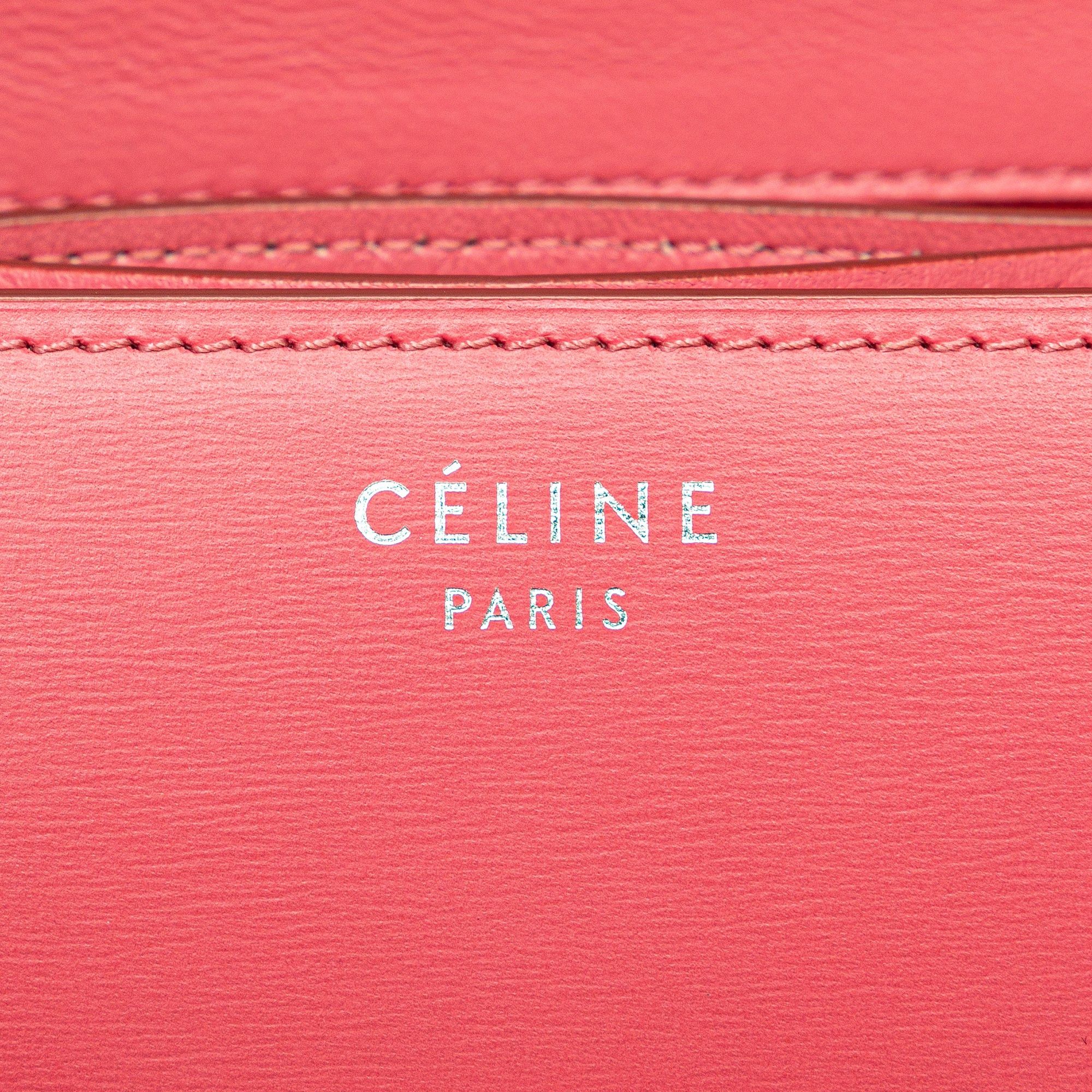 Celine Celine Small Calfskin Classic Box Pink Size ONE SIZE - 5 Thumbnail