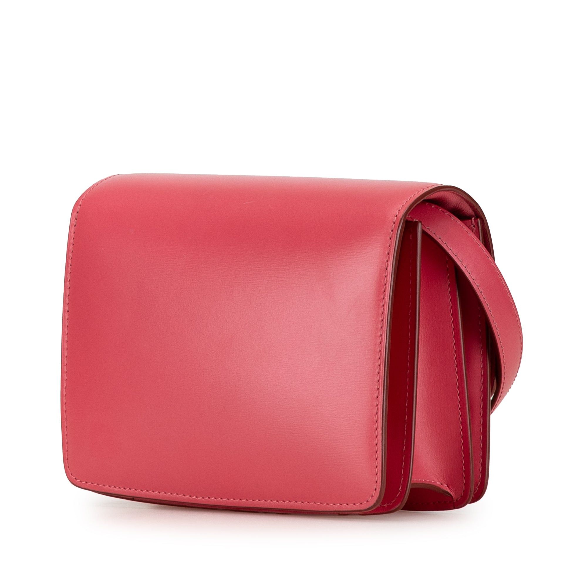 Celine Celine Small Calfskin Classic Box Pink Size ONE SIZE - 2 Thumbnail