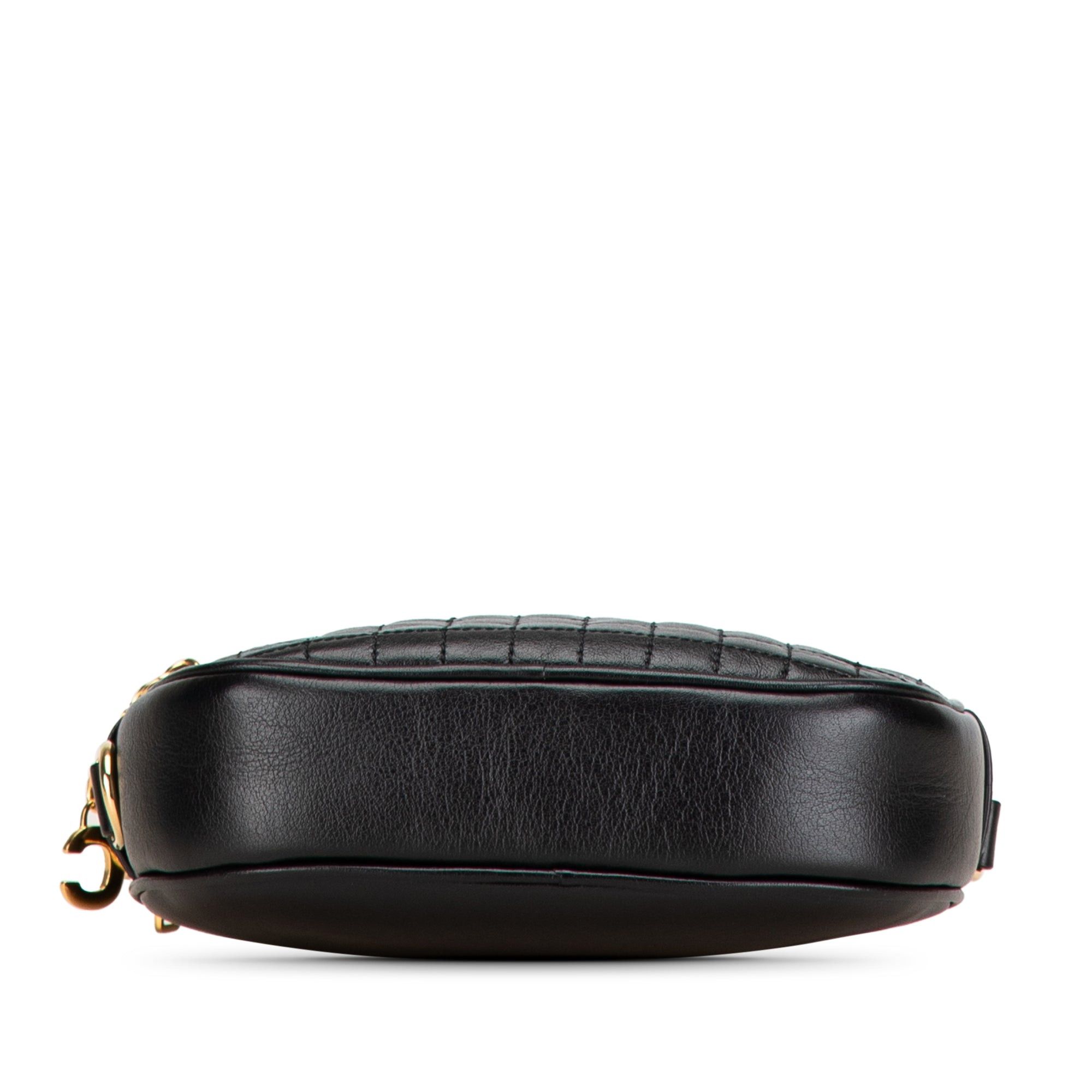 Celine Celine Small Leather C Charm Crossbody Black Size ONE SIZE - 3 Thumbnail