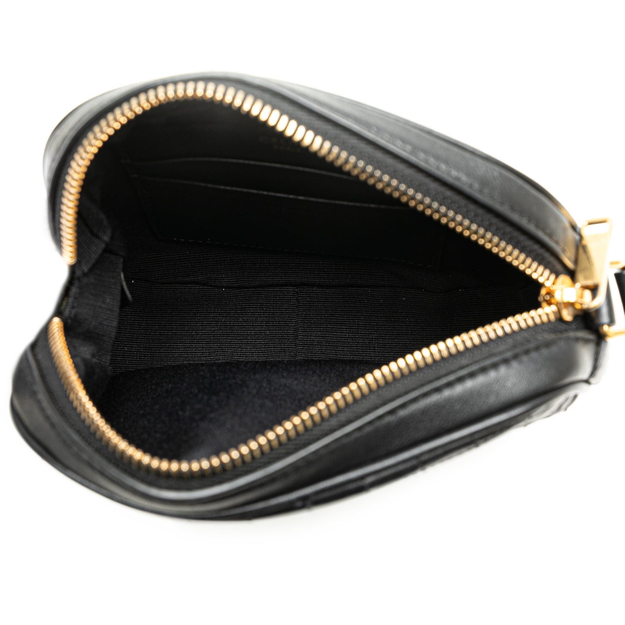 Celine Celine Small Leather C Charm Crossbody Black Size ONE SIZE - 4 Thumbnail