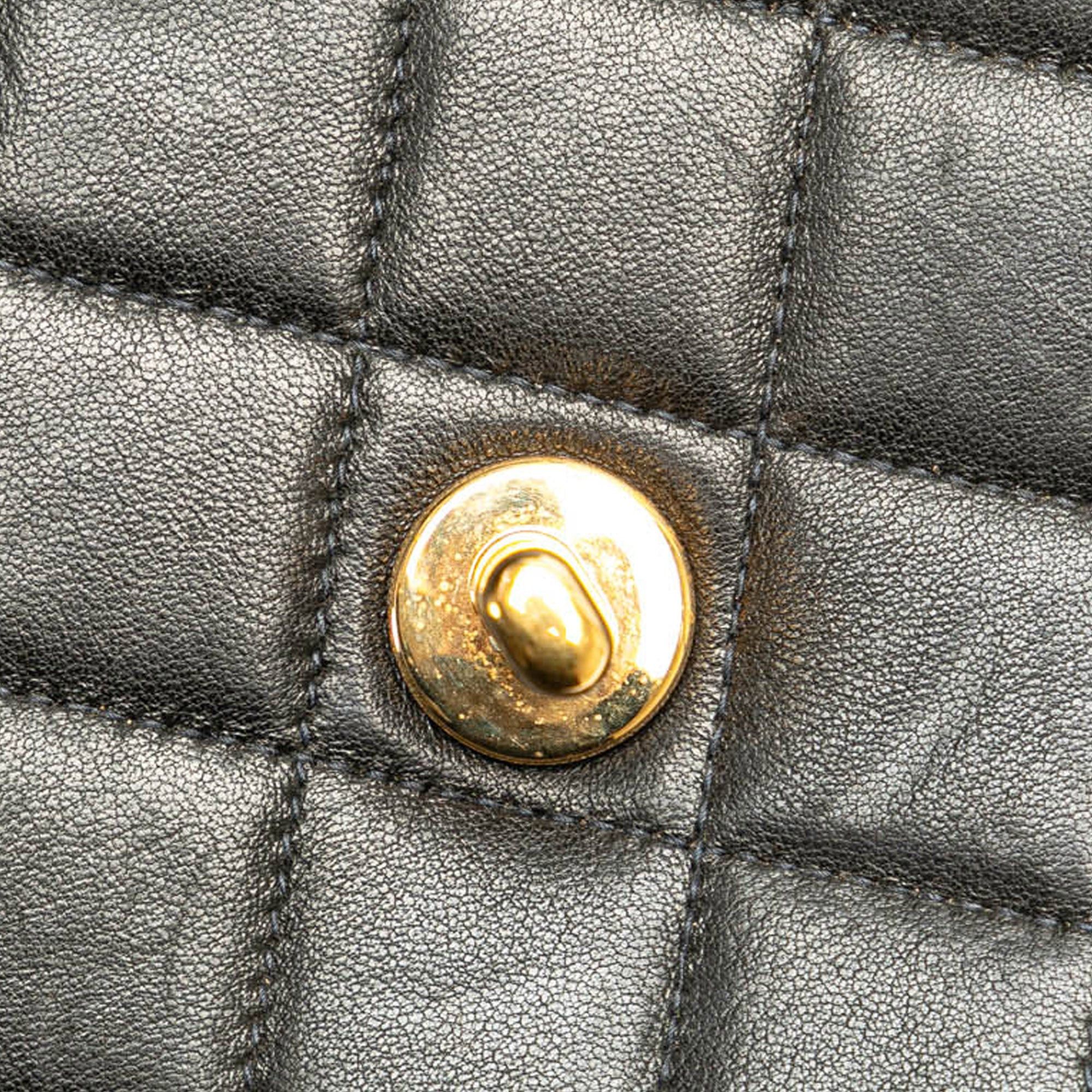 Chanel Chanel Medium Classic Lambskin Kelly Flap Bag Black Size ONE SIZE - 9 Thumbnail
