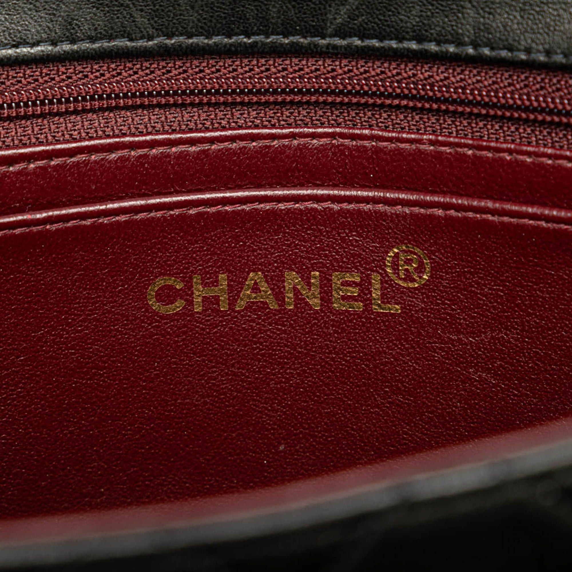 Chanel Chanel Medium Classic Lambskin Kelly Flap Bag Black Size ONE SIZE - 5 Thumbnail
