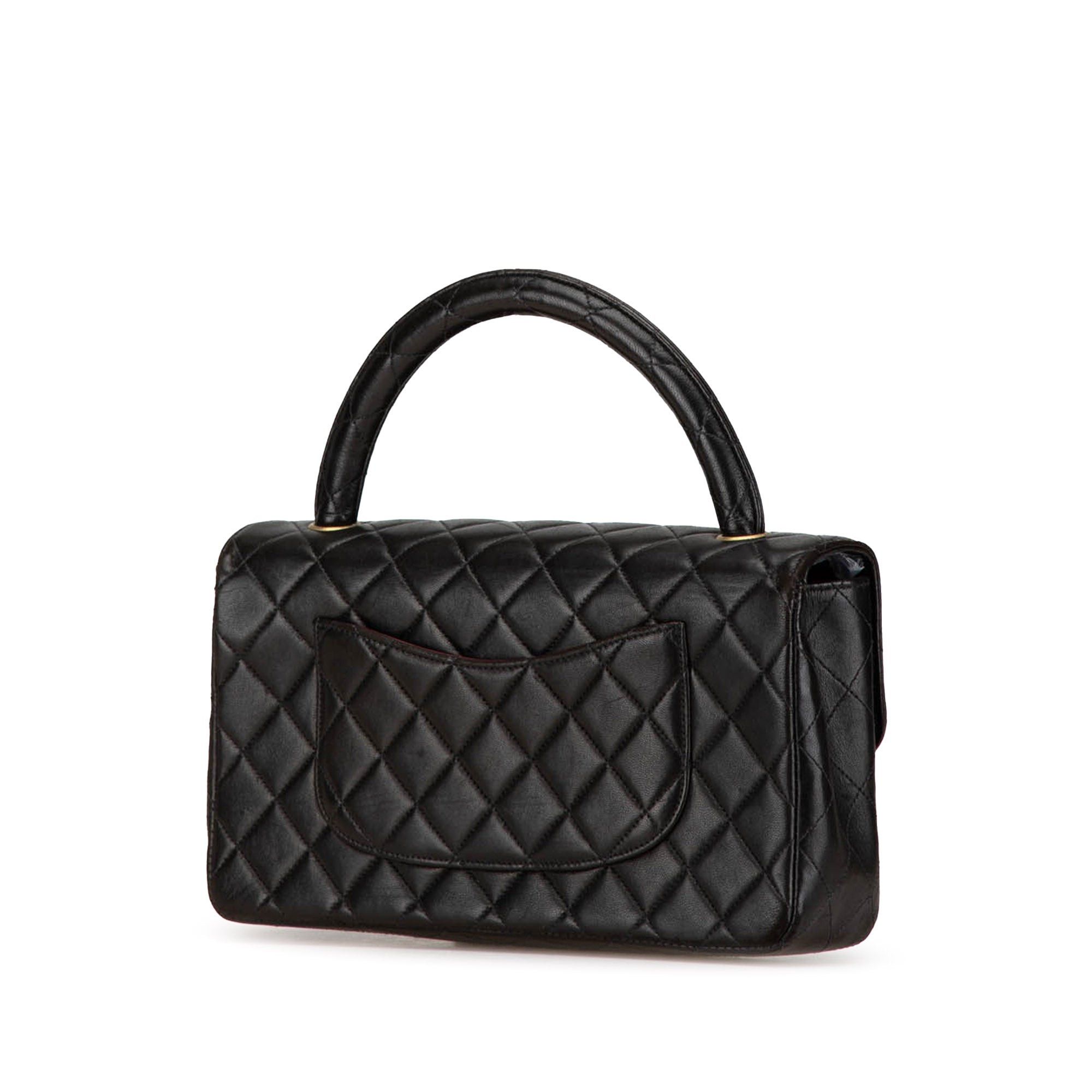 Chanel Chanel Medium Classic Lambskin Kelly Flap Bag Black Size ONE SIZE - 2 Thumbnail