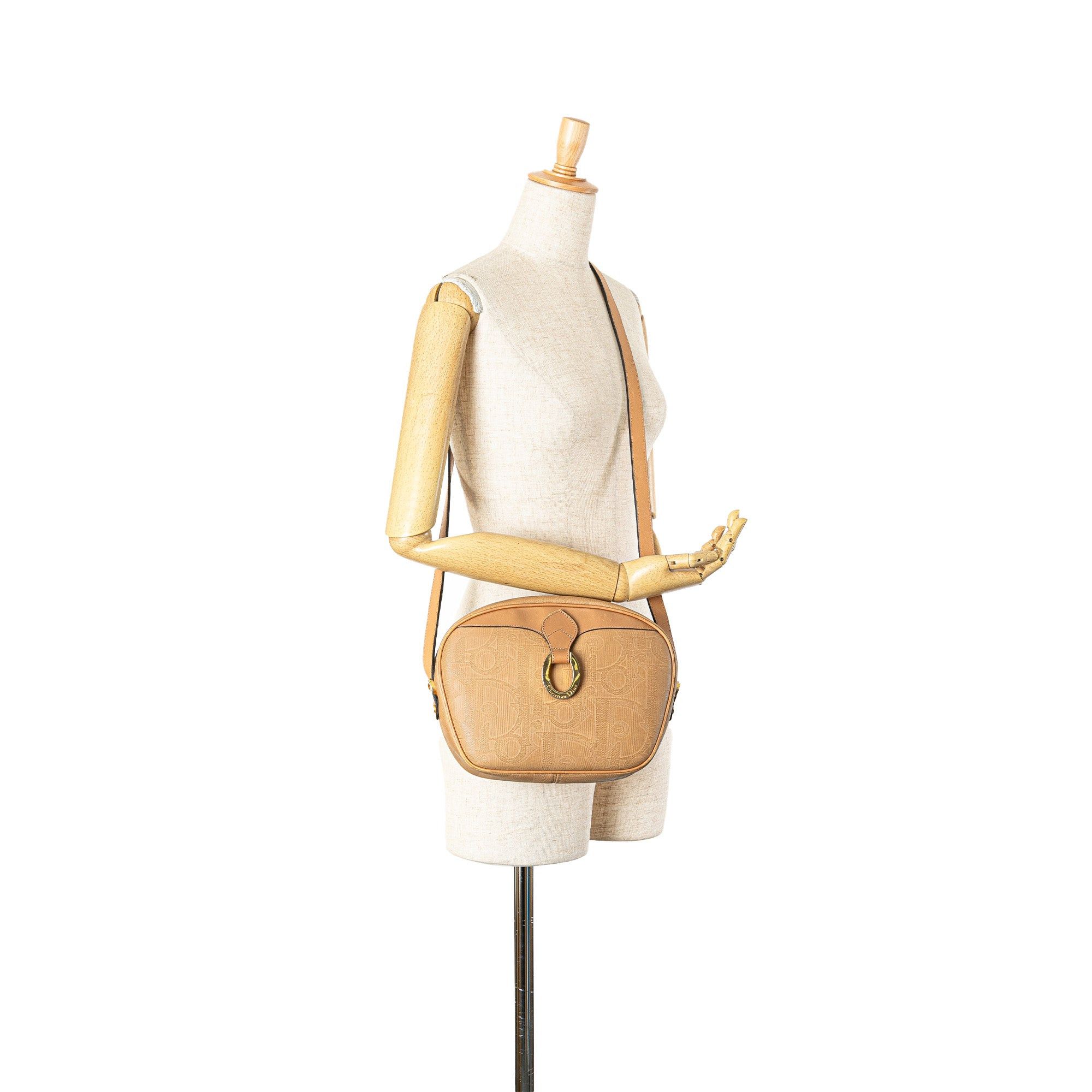 Dior Dior Oblique Trotter Coated Canvas Crossbody Brown Size ONE SIZE - 8 Thumbnail