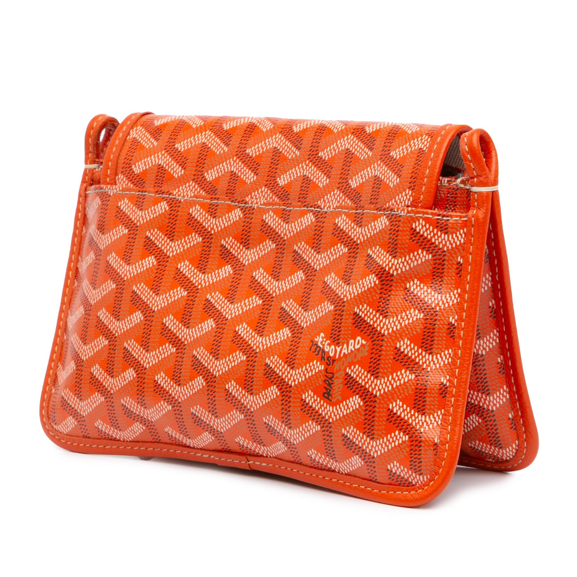 Goyard Goyard Goyardine Plumet Pocket Wallet Orange Size ONE SIZE - 2 Thumbnail
