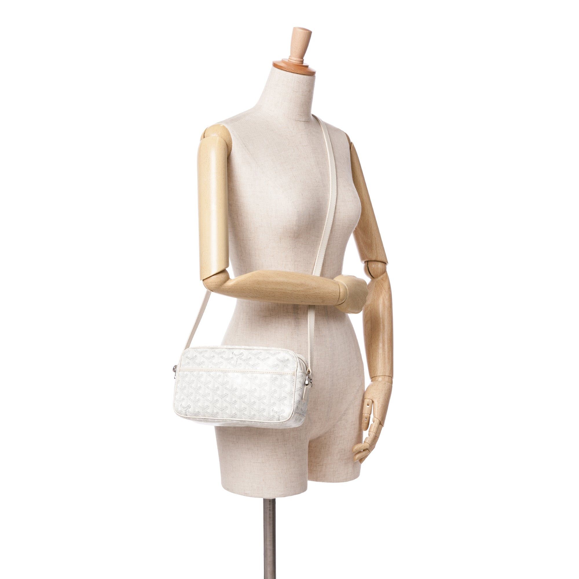 Goyard Goyard Goyardine Bag Cap Vert White Size ONE SIZE - 8 Thumbnail