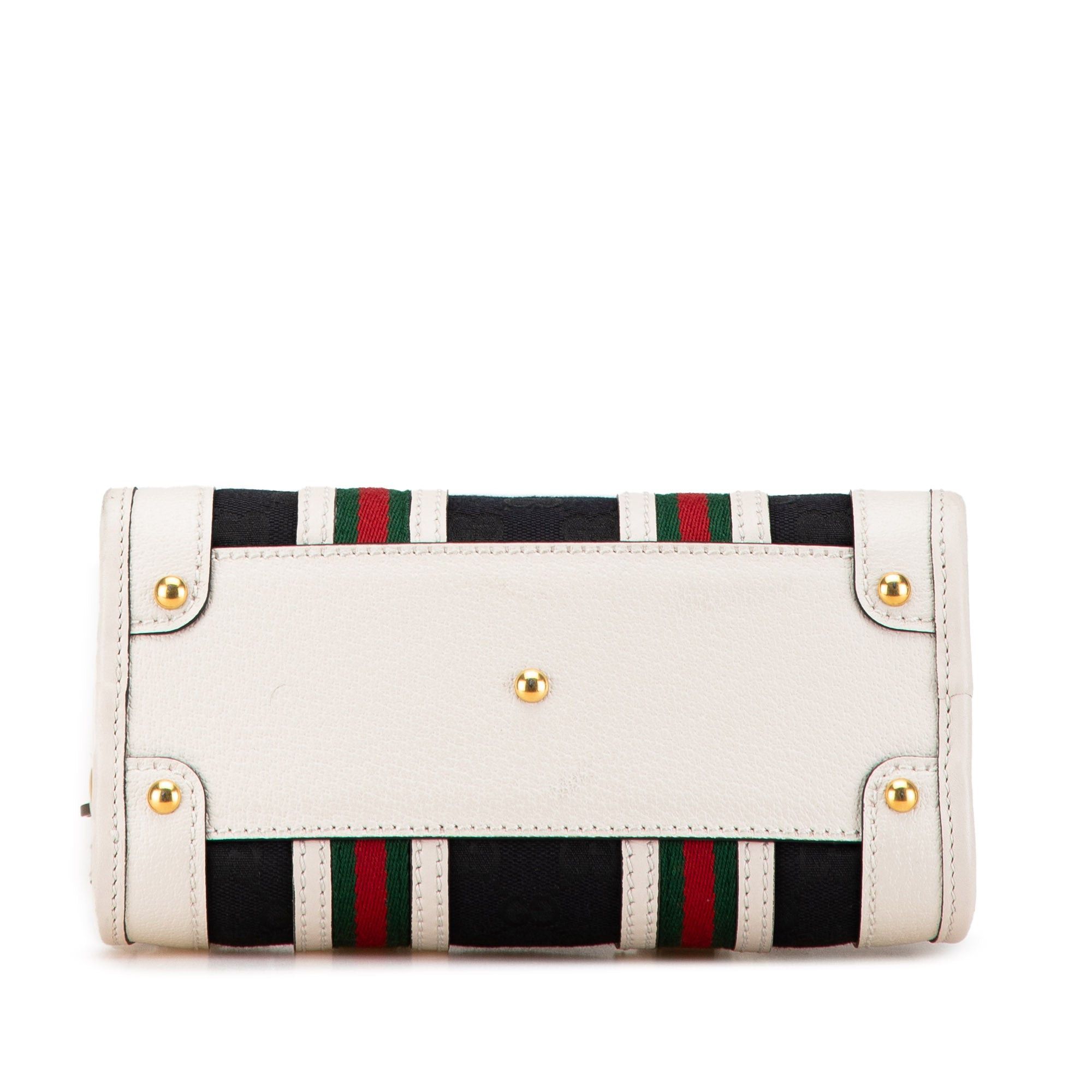 Gucci Gucci Mini GG Canvas Bauletto Black Size ONE SIZE - 3 Thumbnail